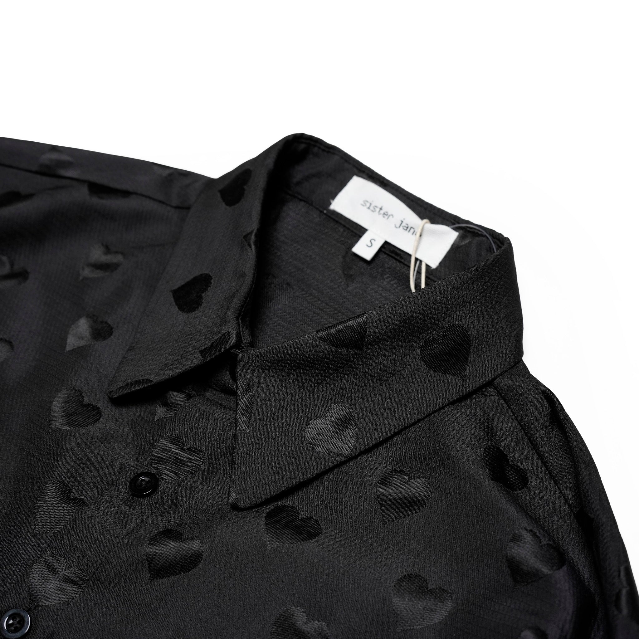 31SM00BLM117BLK | Roy Jacquard Shirt | Color:Black【SISTER JANE_シスタージェーン】