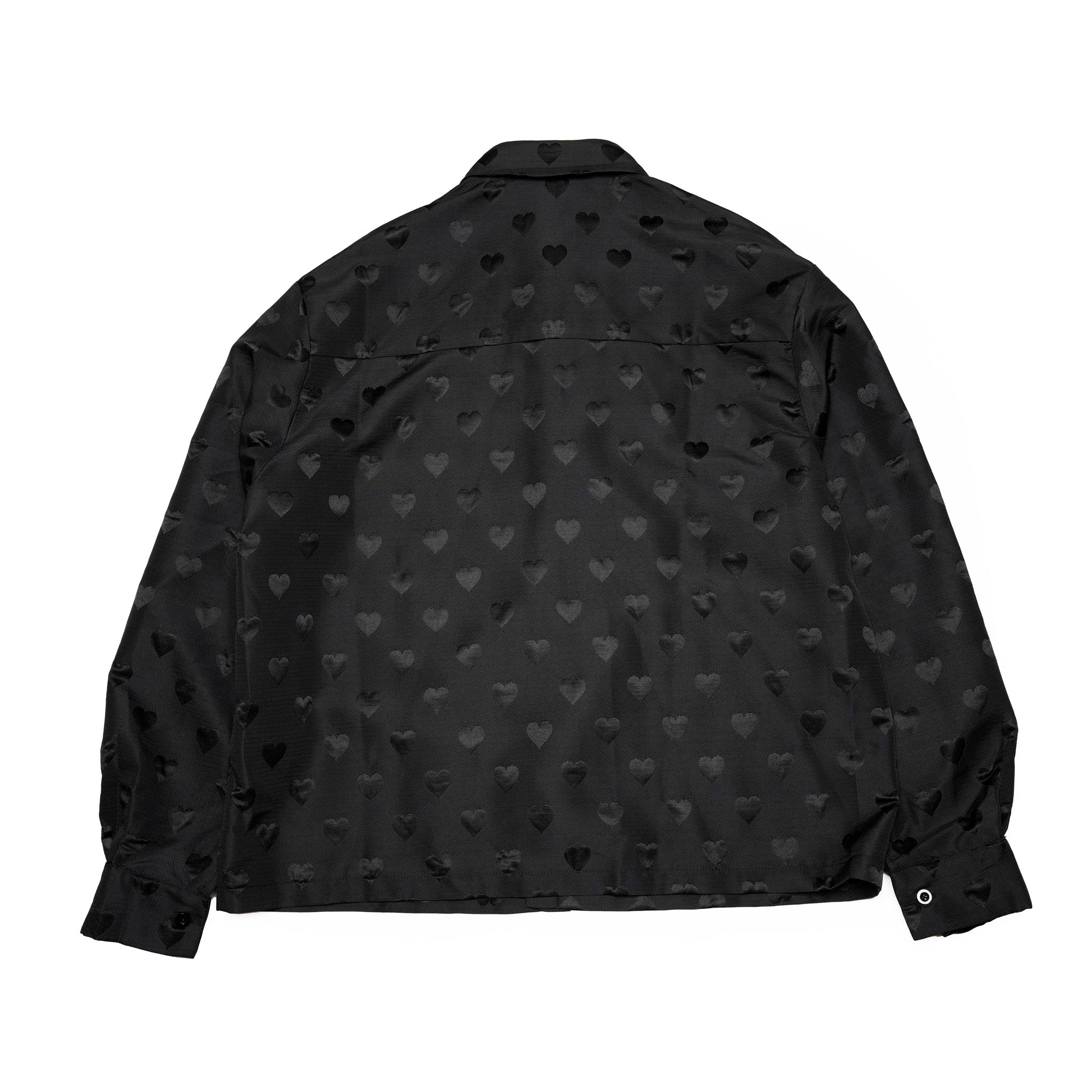 31SM00BLM117BLK | Roy Jacquard Shirt | Color:Black【SISTER JANE_シスタージェーン】