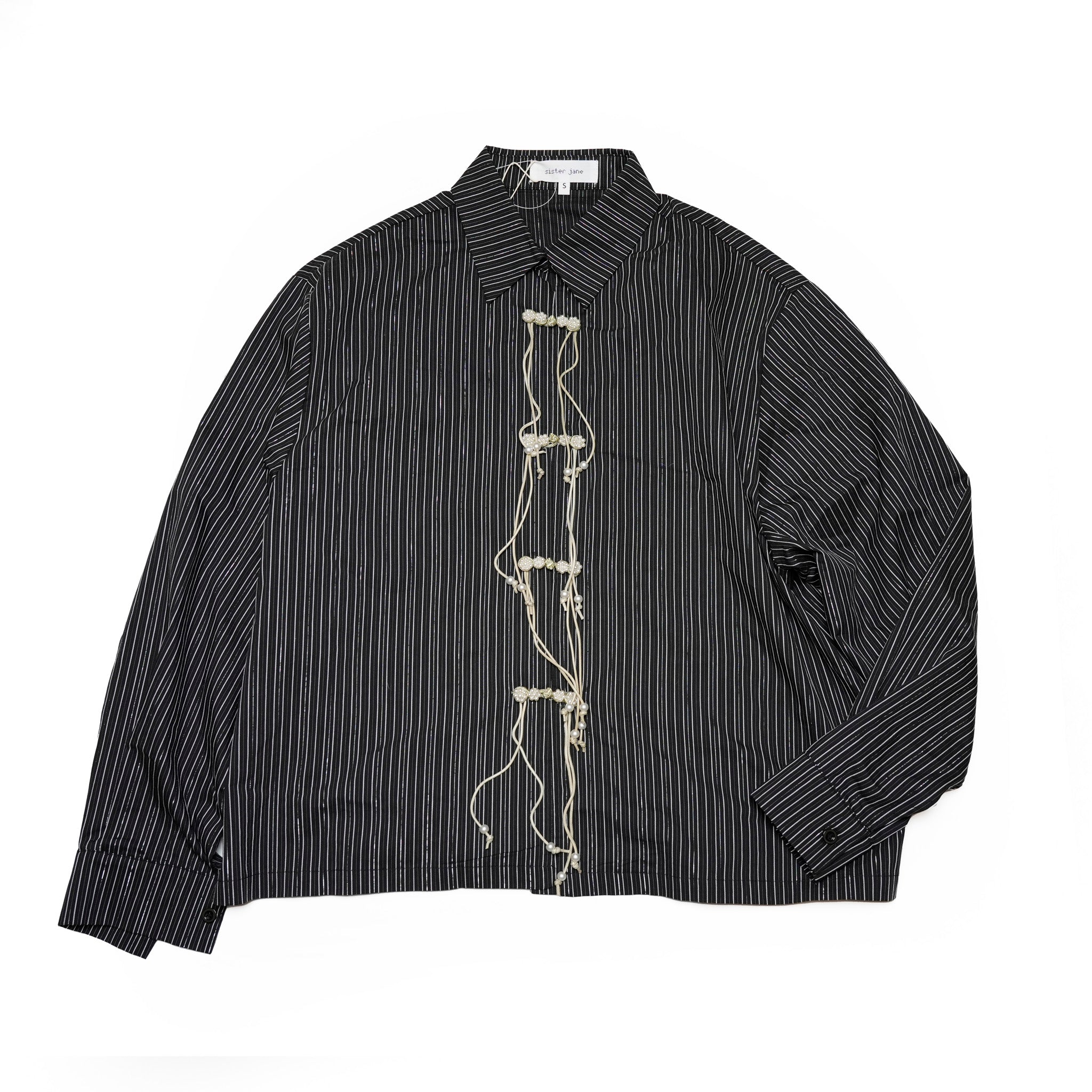 31SM00BLM126NVY | Howard Shirt | Color:Navy【SISTER JANE_シスタージェーン】【archive】