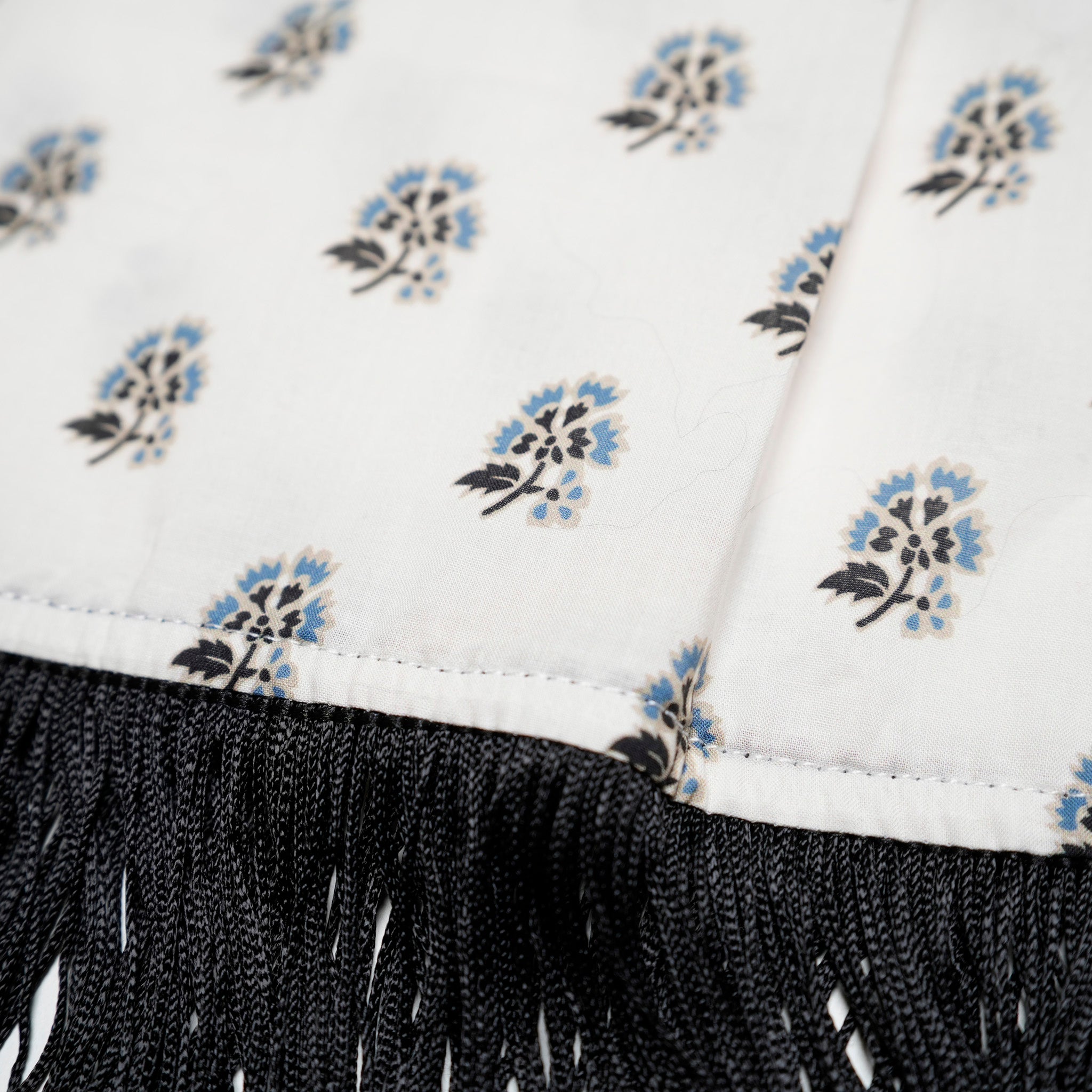 31SM00BLM118WHT | William Fringe Shirt | Color:White【SISTER JANE_シスタージェーン】【archive】