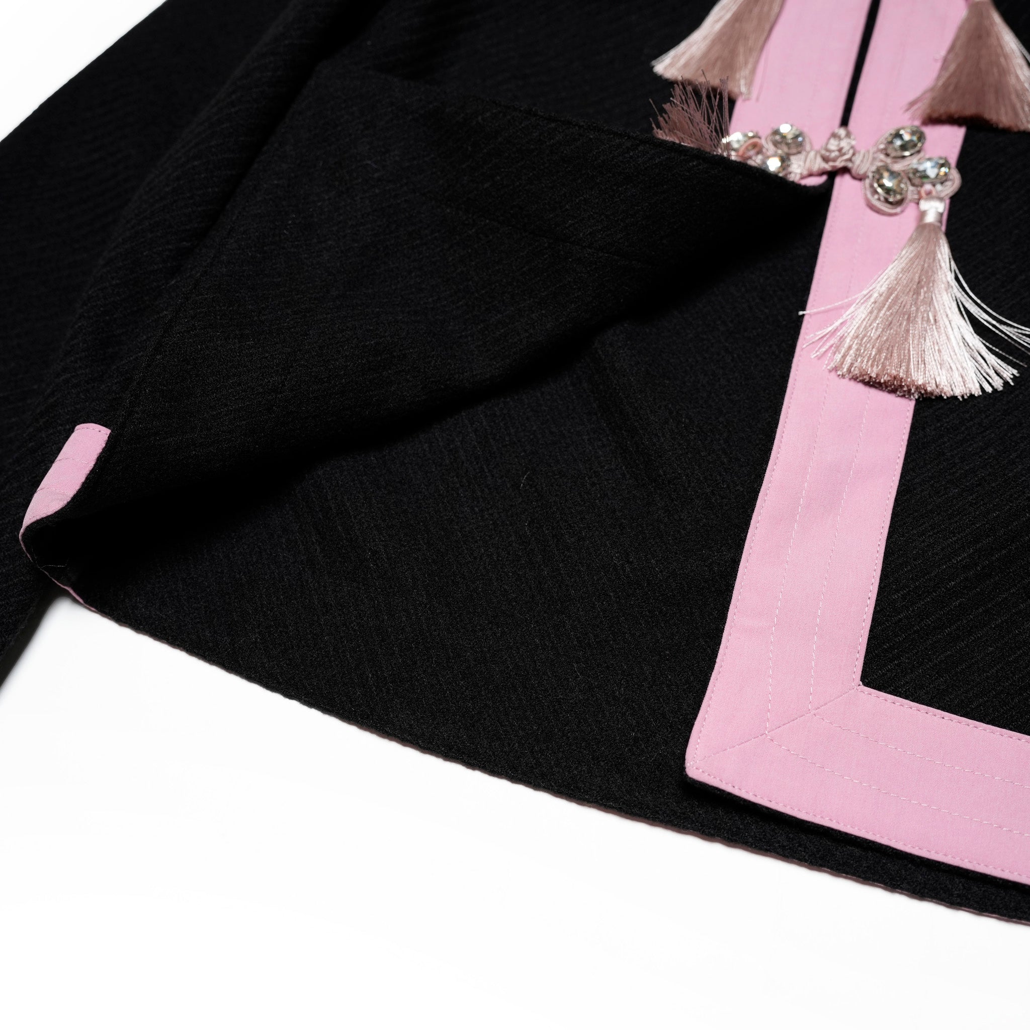 31SJ00JK312BLK | Onyx Tassel Jacket | Color:Black【SISTER JANE_シスタージェーン】
