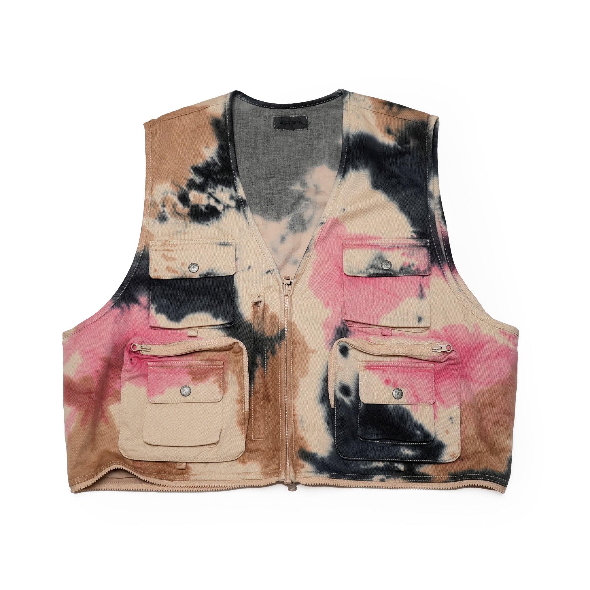Camouflage Custom Fisher Man Chino Vest カモフラ カスタムフィッシャーマン チノベスト – Camo | Size:Short | AMBERGLEAM