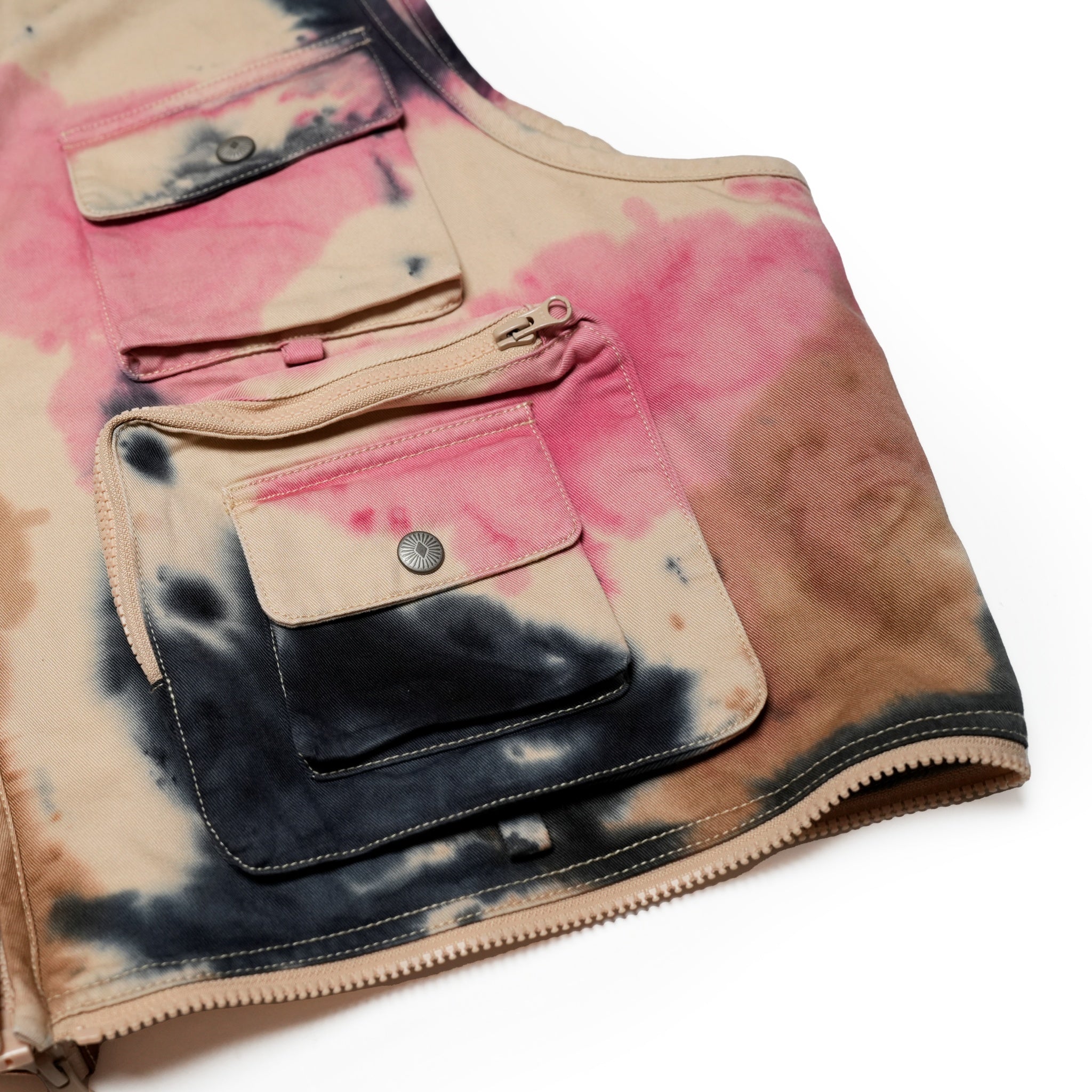 Camouflage Custom Fisher Man Chino Vest カモフラ カスタムフィッシャーマン チノベスト – Camo | Size:Short | AMBERGLEAM