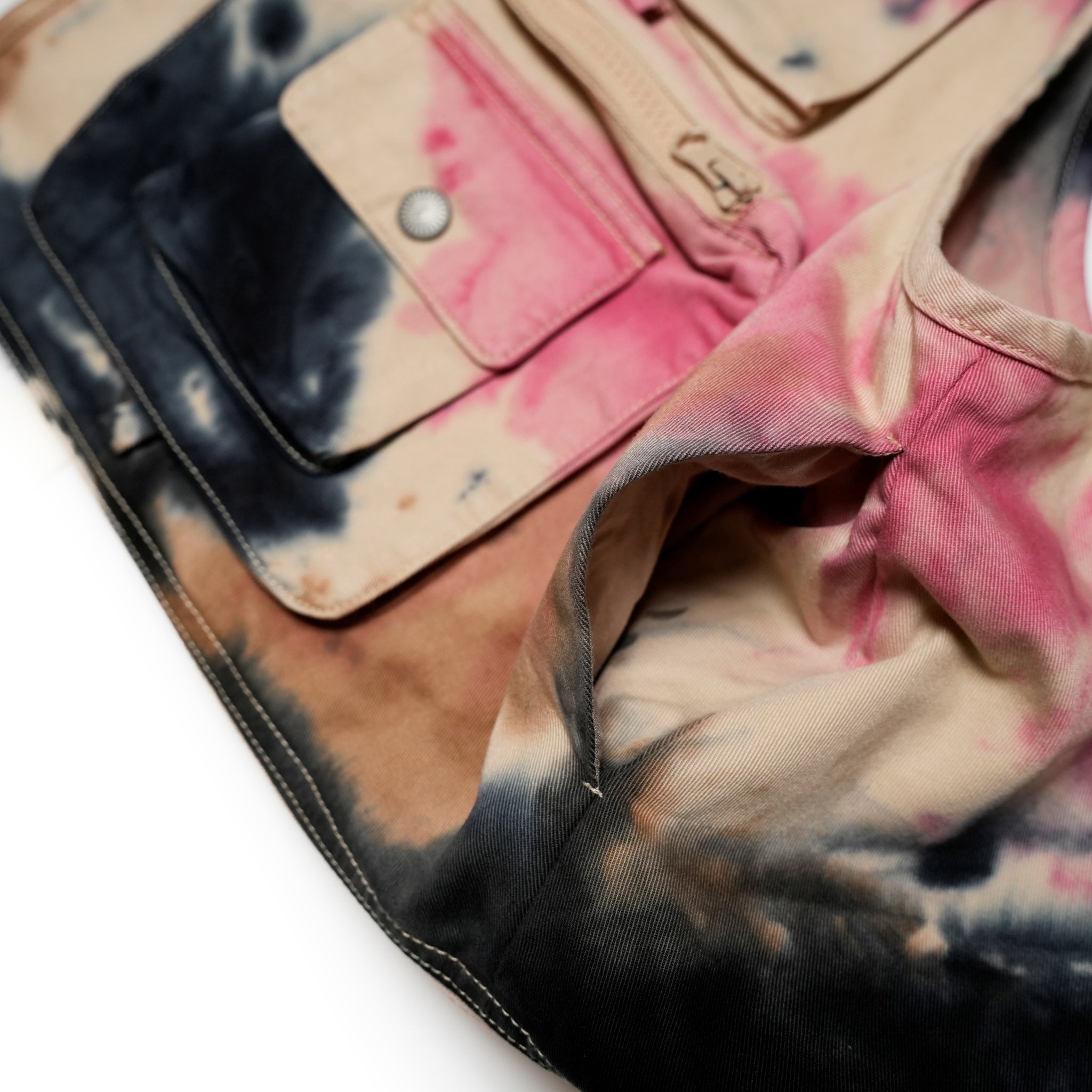 Camouflage Custom Fisher Man Chino Vest カモフラ カスタムフィッシャーマン チノベスト – Camo | Size:Short | AMBERGLEAM