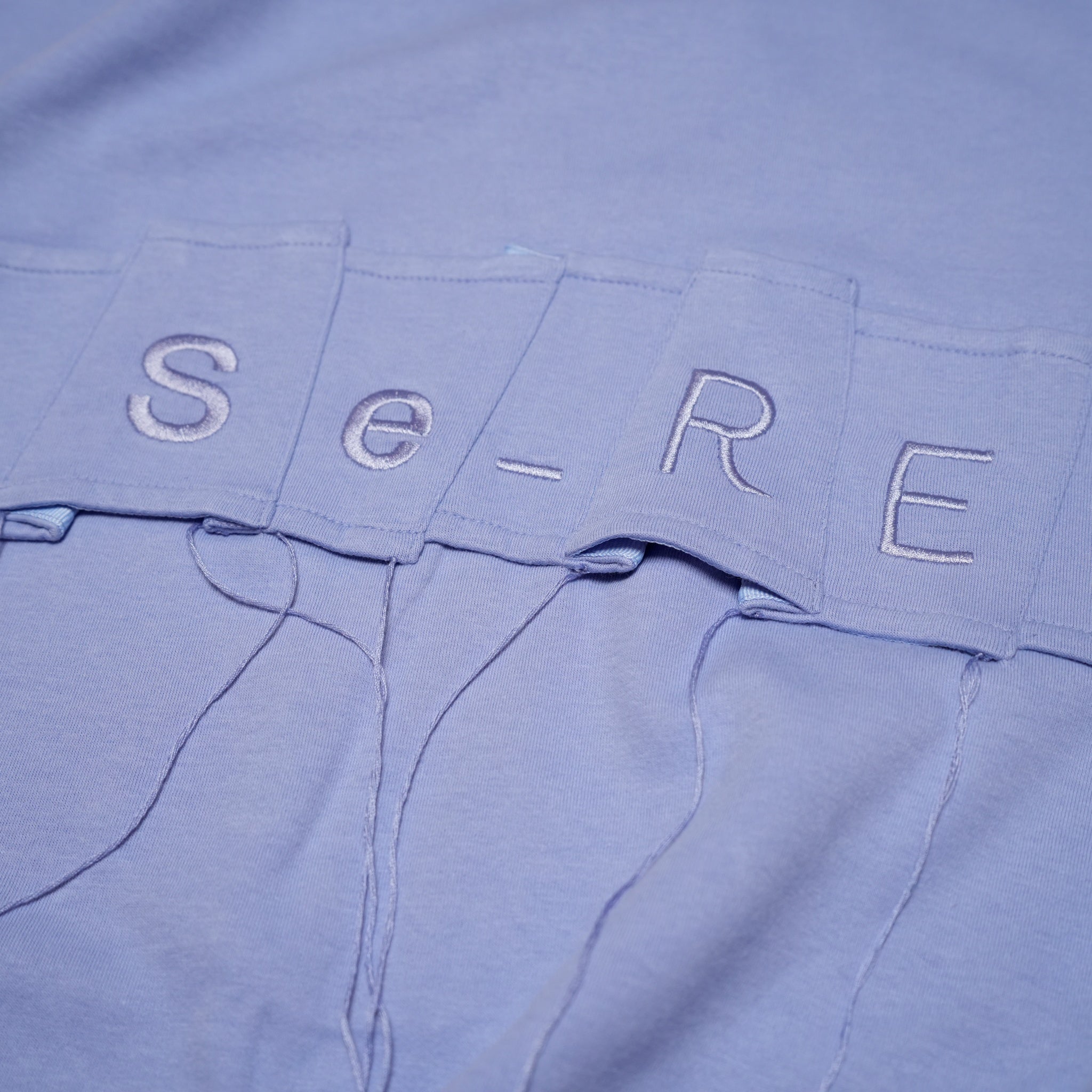 SNS24-RE-T02 | SeRE:FYI tee -Blue 【SEIVSON_セイブソン】【archive】