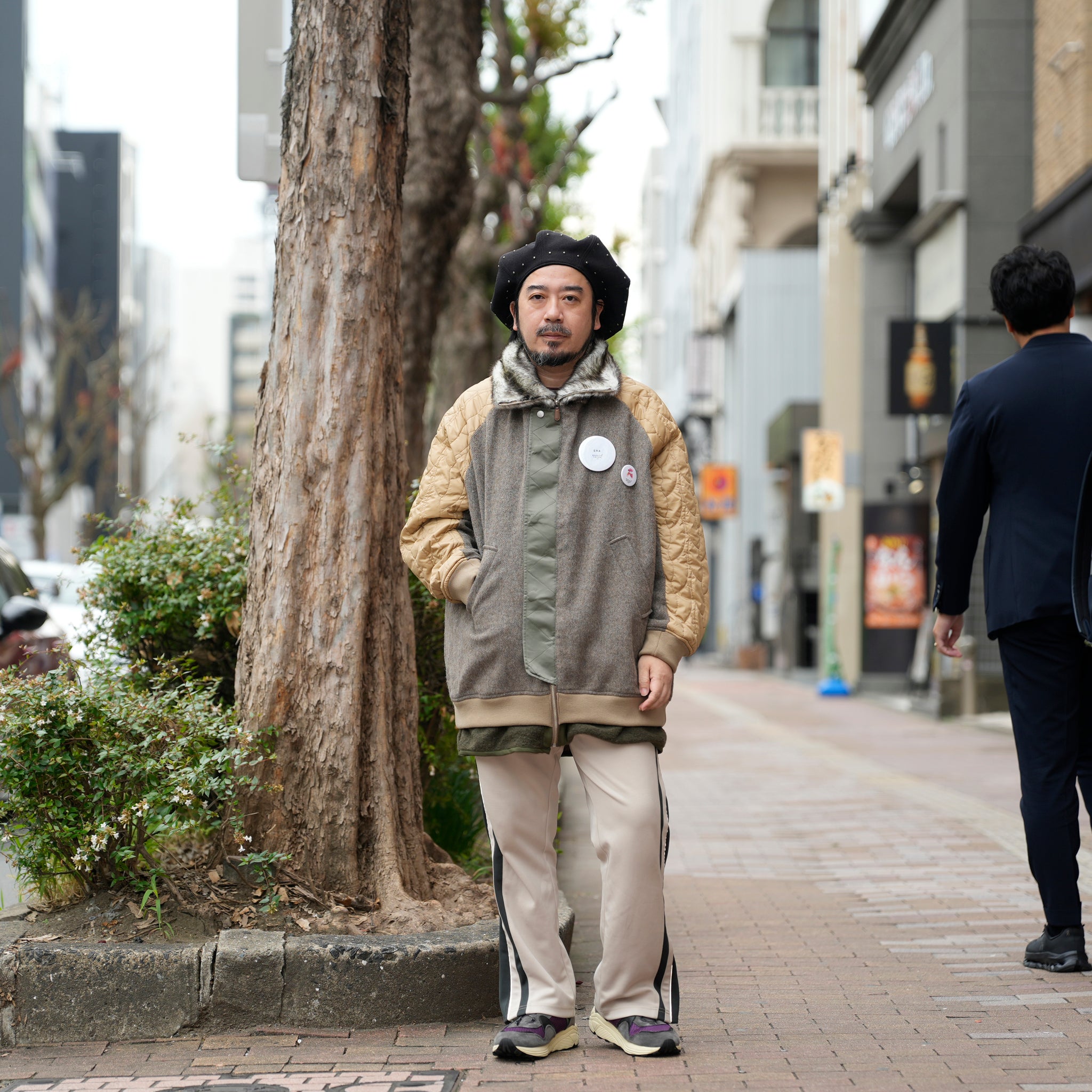 The Origin Folklore Blouson | Color_Beige | No_bsd25aw-03_beige【BEDSIDEDRAMA_ベッドサイドドラマ】