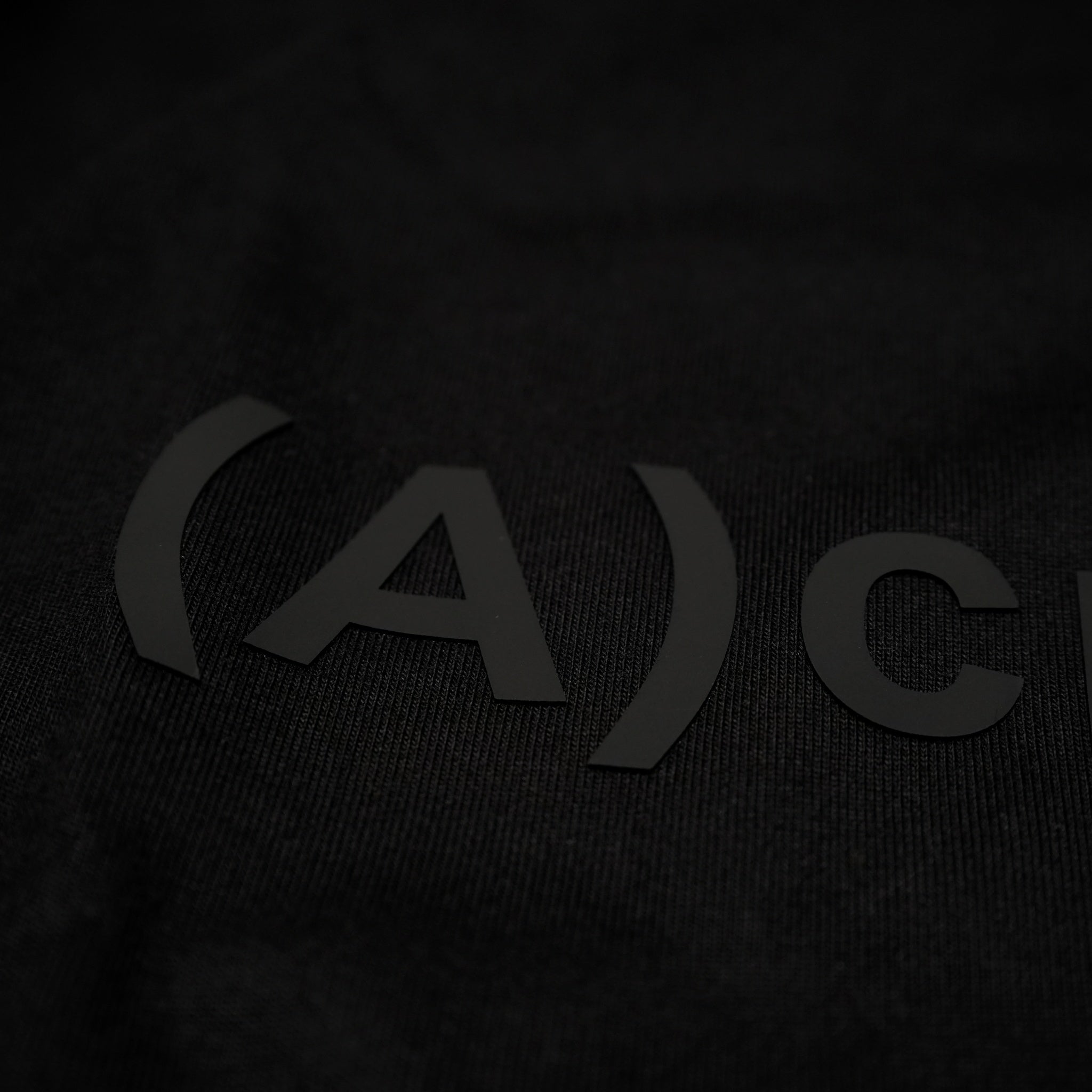ACR24SS-T04 | (A)crypsis® HELLO!STICKER 紀念復刻T-shirt -BLACK【(A)CRYPSIS®】【archive】