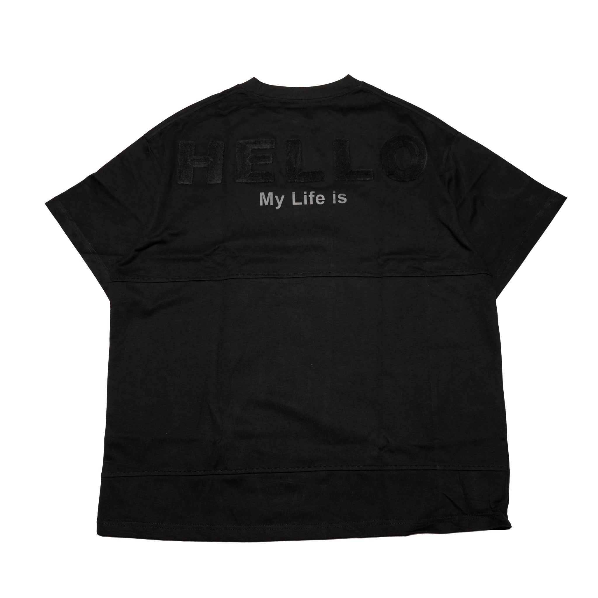 ACR24SS-T04 | (A)crypsis® HELLO!STICKER 紀念復刻T-shirt -BLACK【(A)CRYPSIS®】【archive】