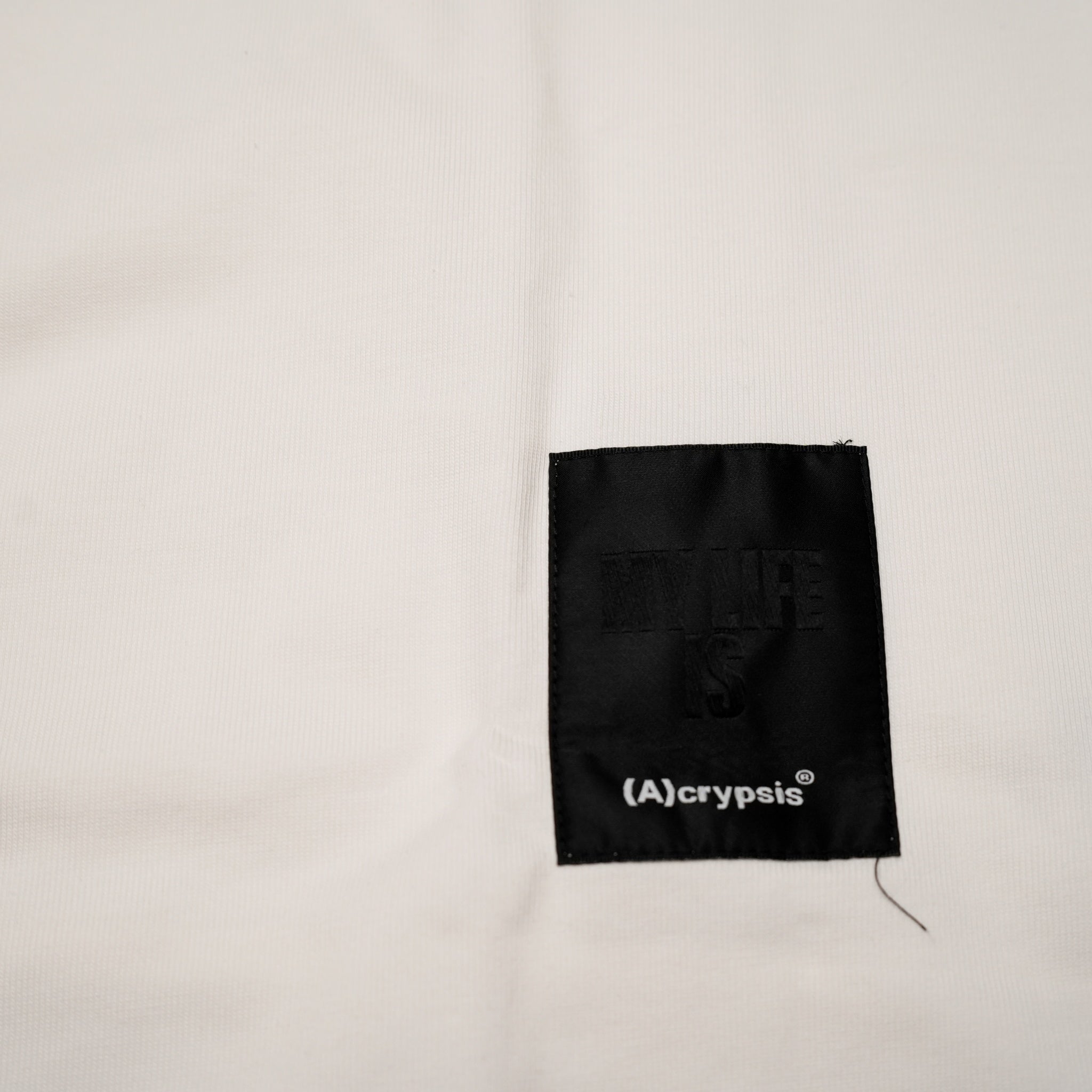 ACR24SS-T04 | (A)crypsis® HELLO!STICKER 紀念復刻T-shirt -White | (A)CRYPSIS®