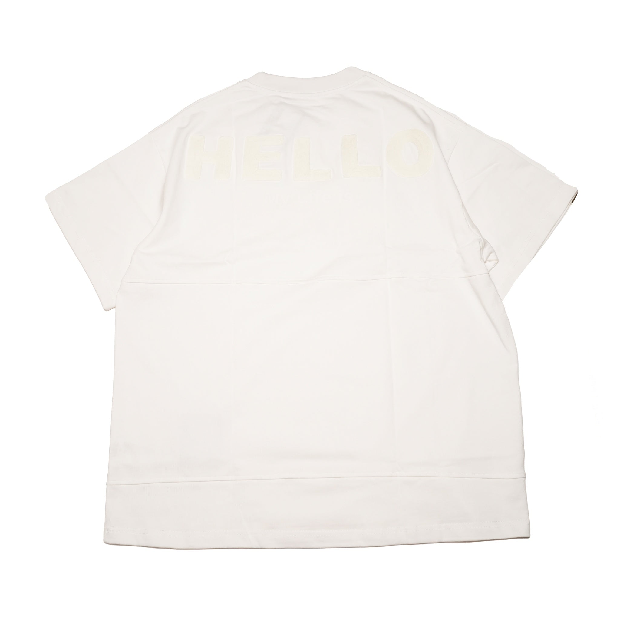 ACR24SS-T04 | (A)crypsis® HELLO!STICKER 紀念復刻T-shirt -White | (A)CRYPSIS®