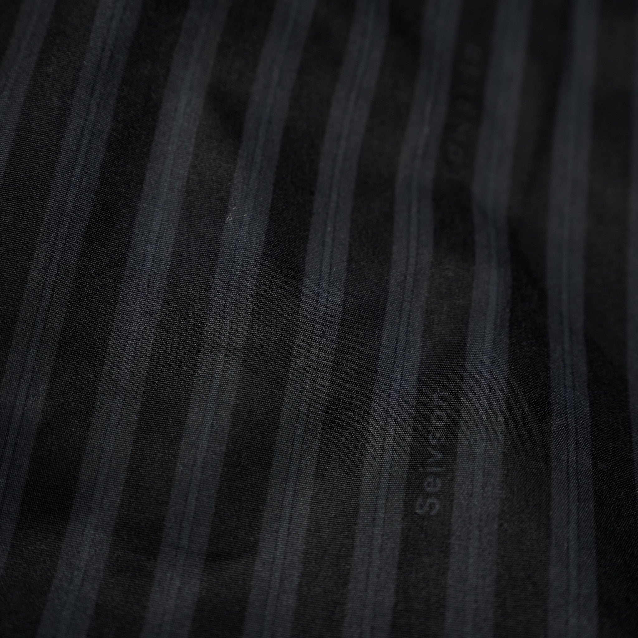 SNS24-RE-C01 | SeRE:ETA asymmetrical vest - BLACK 【SEIVSON_セイブソン】