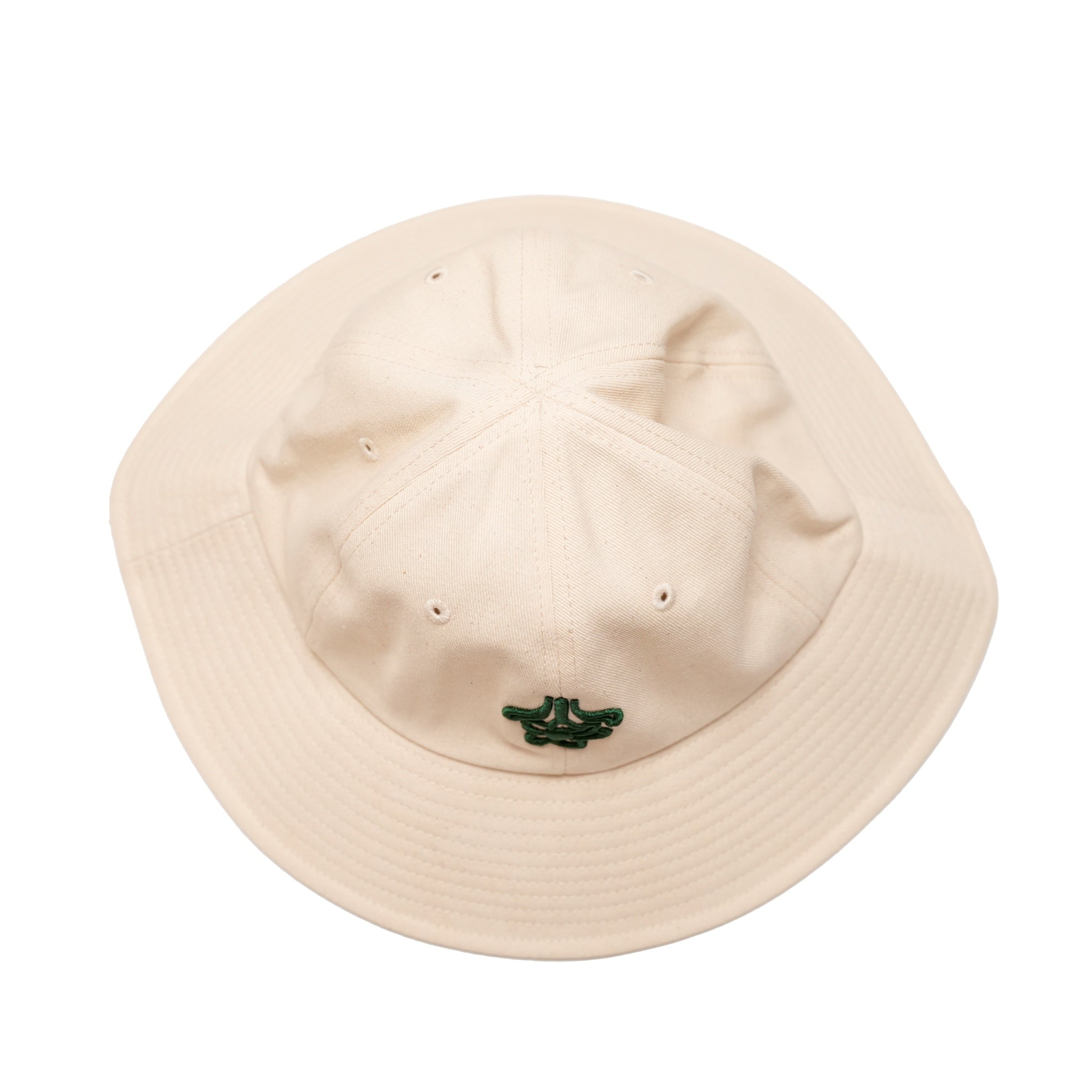 Embroidered Logo Hat 刺繍ロゴハット – Black / Natural | Size:Free | AMBERGLEAM