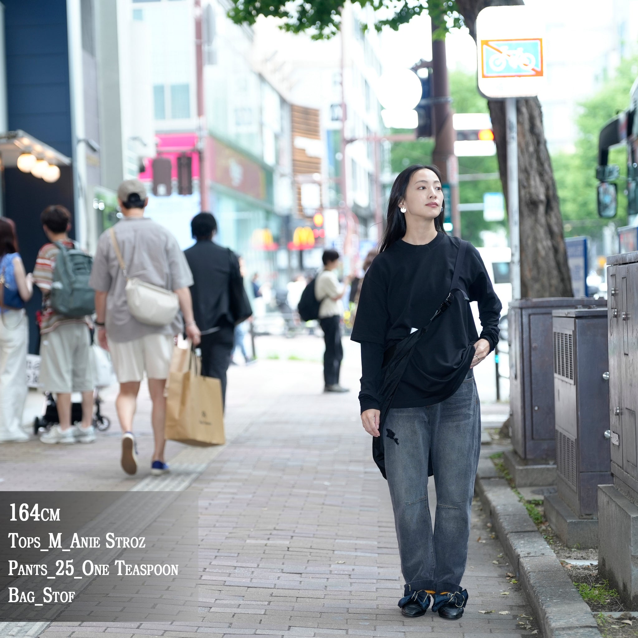 SF25SS-24_Black | KESA Big Roll Bag | Color:Black【STOF_ストフ】