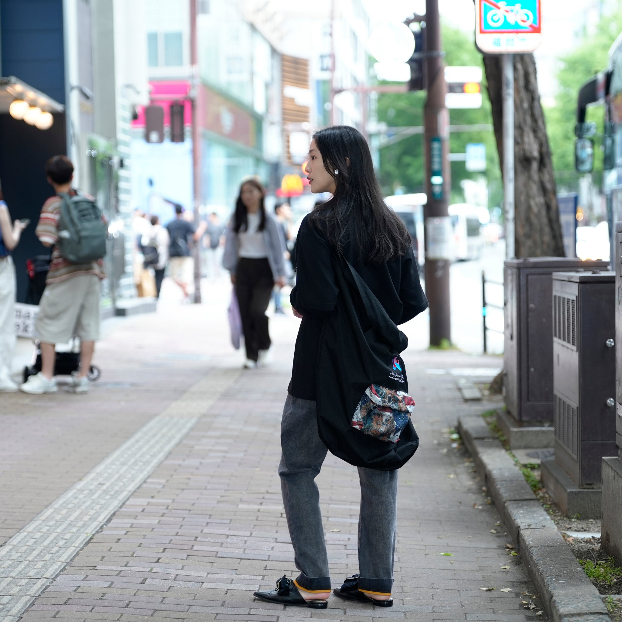 SF25SS-24_Black | KESA Big Roll Bag | Color:Black【STOF_ストフ】