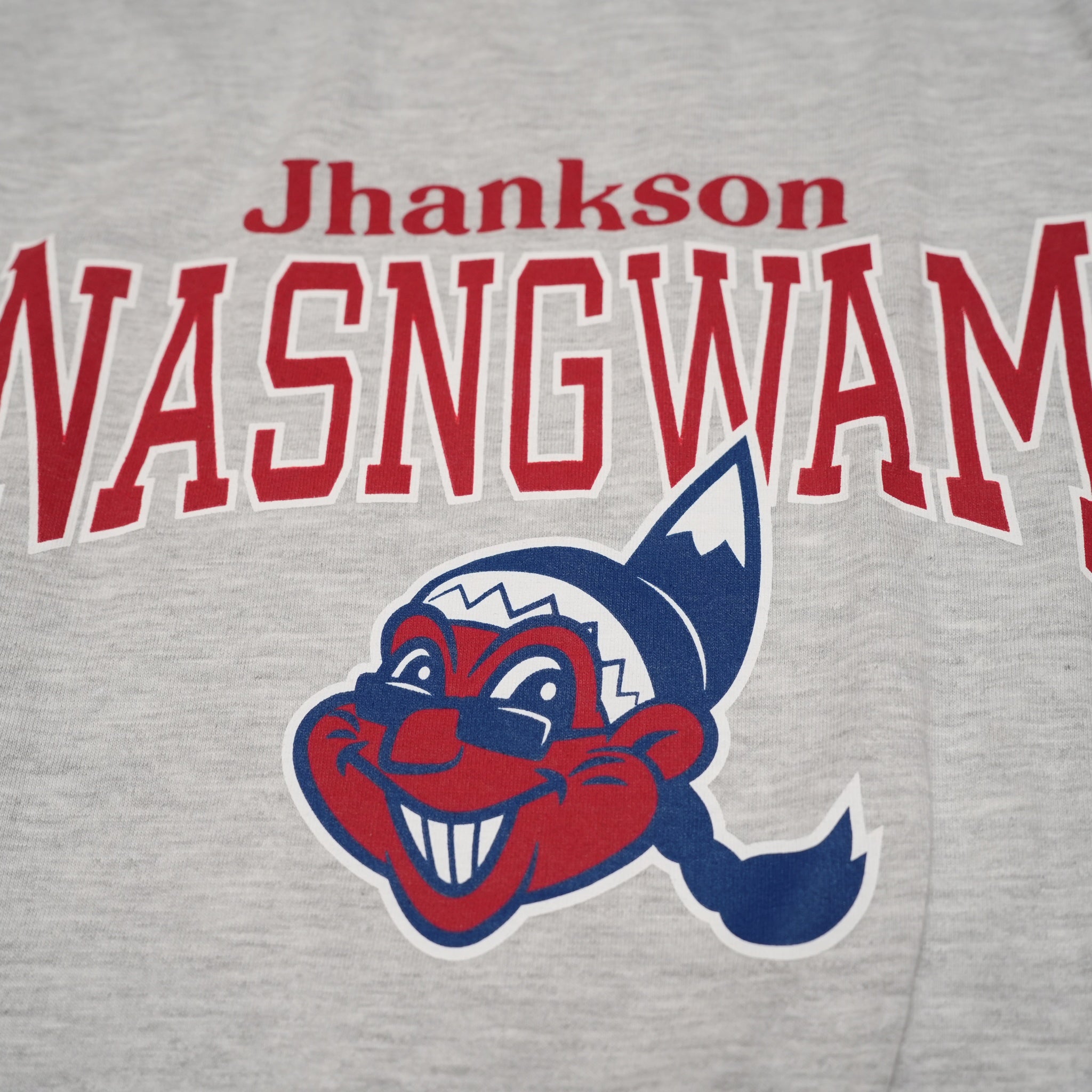 JC2484907 | Nasngwam.×Jhanksn PARK TEE | Color:Navy / Ash Gray【NASNGWAM_ナスングワム】【ネコポス選択可能】