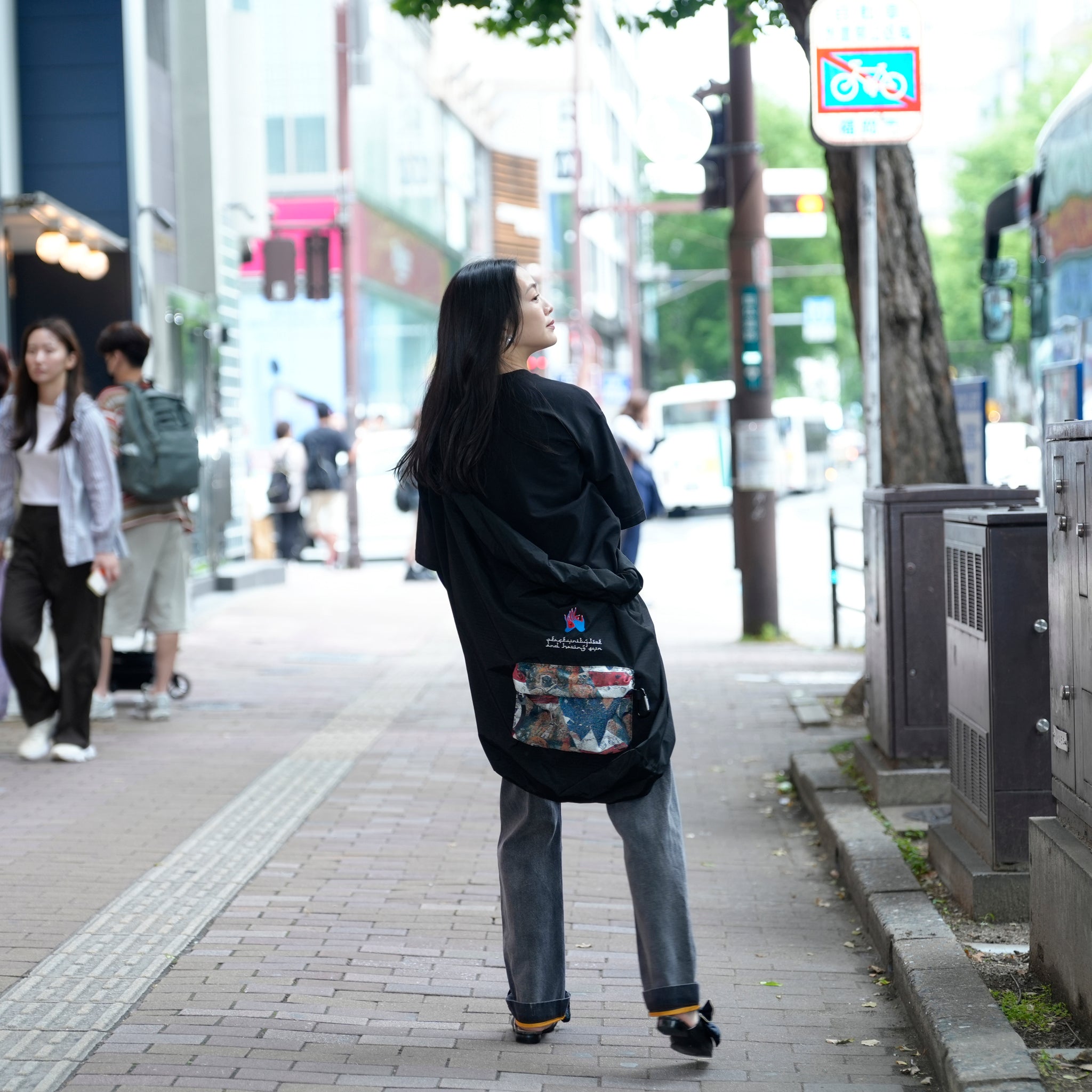 SF25SS-24_Black | KESA Big Roll Bag | Color:Black【STOF_ストフ】
