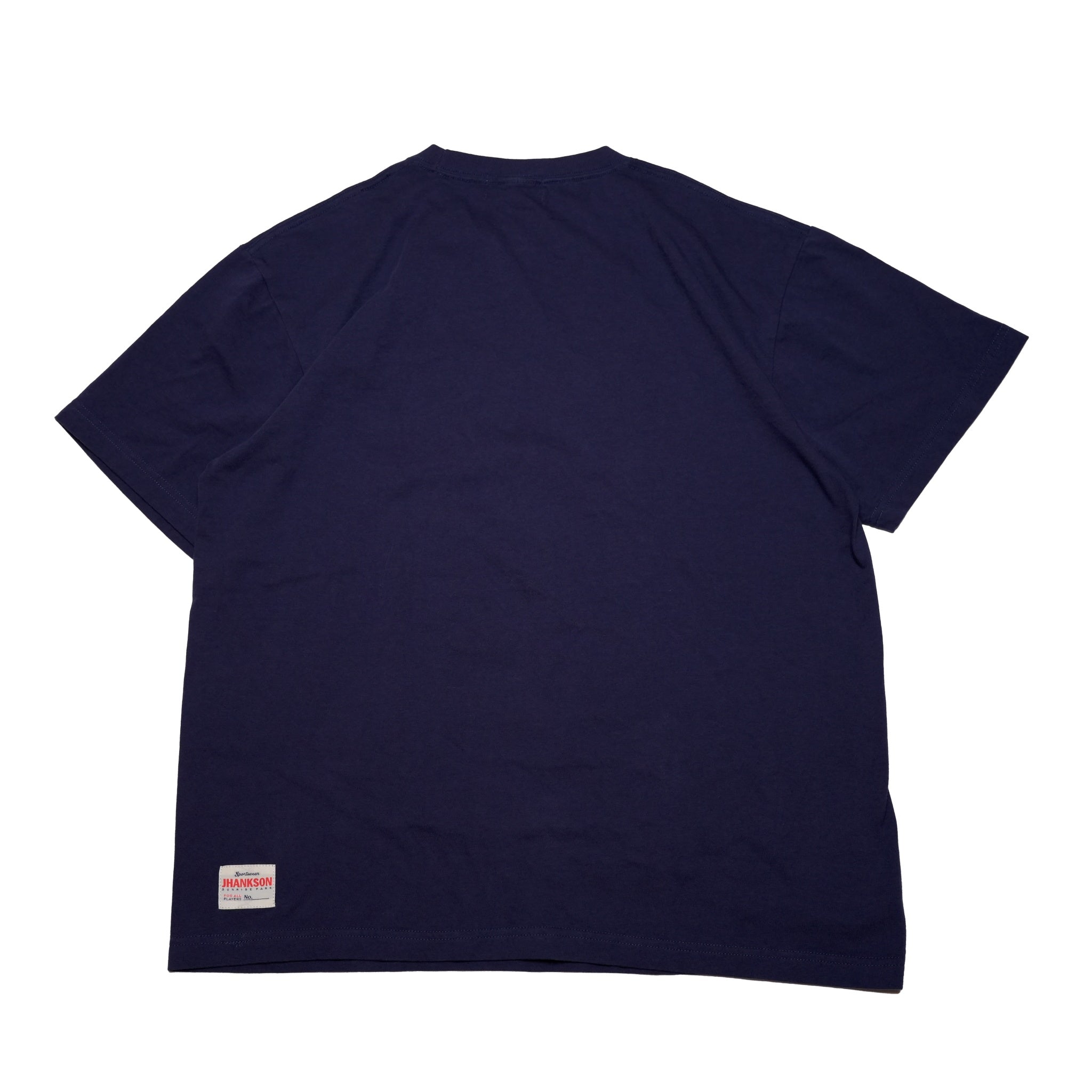 JC2484907 | Nasngwam.×Jhanksn PARK TEE | Color:Navy / Ash Gray【NASNGWAM_ナスングワム】【ネコポス選択可能】