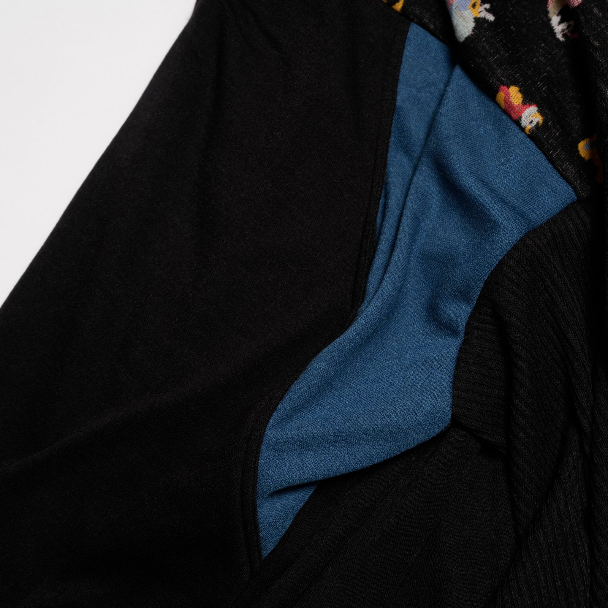 Origin Jacquard Mix Gawn | Color_Melt Bk | No_bsd25aw-10_melt bk【BEDSIDEDRAMA_ベッドサイドドラマ】