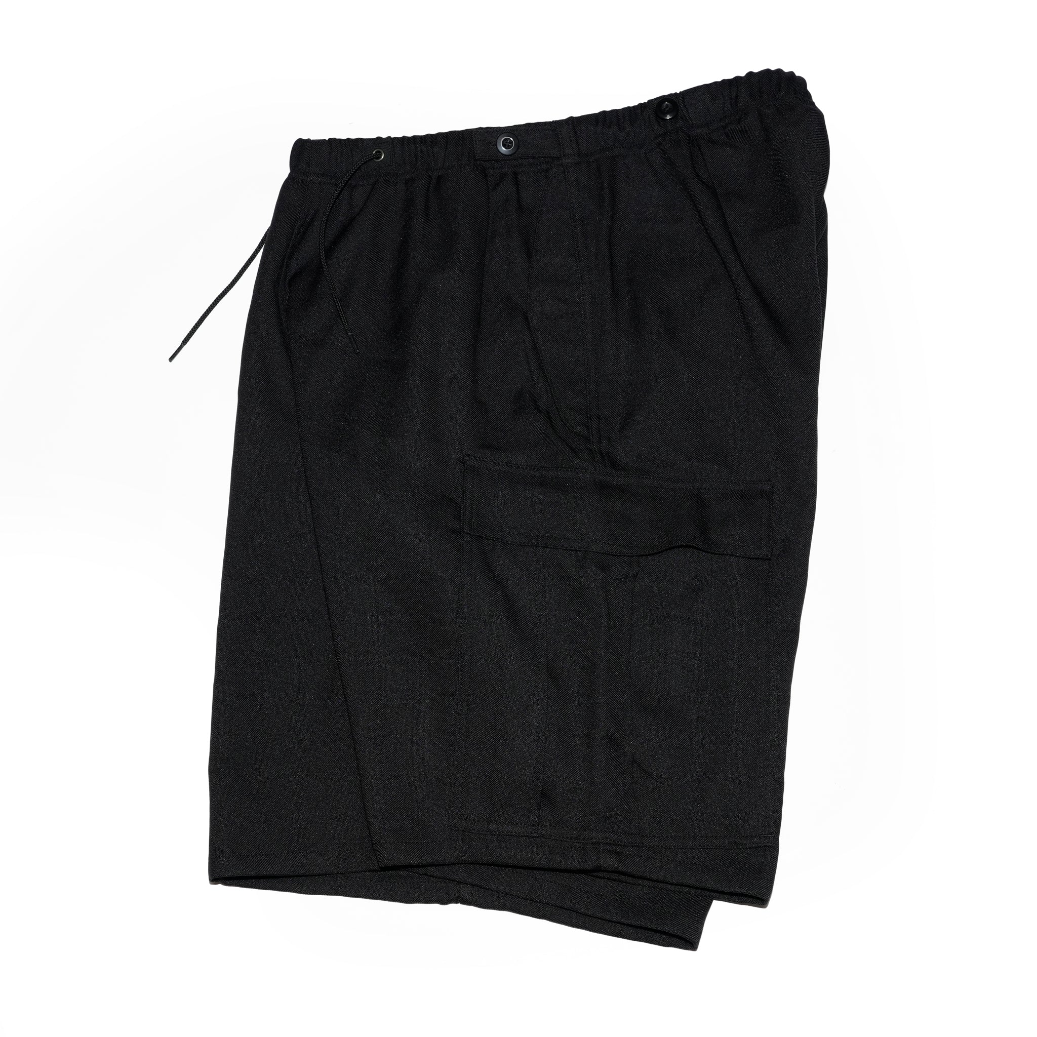 Randy shorts-sta-prest | Easy Trousers Shorts | Color_Black | No_cz-imst-297_black【IMPRESTORE_インプレストア】【archive】