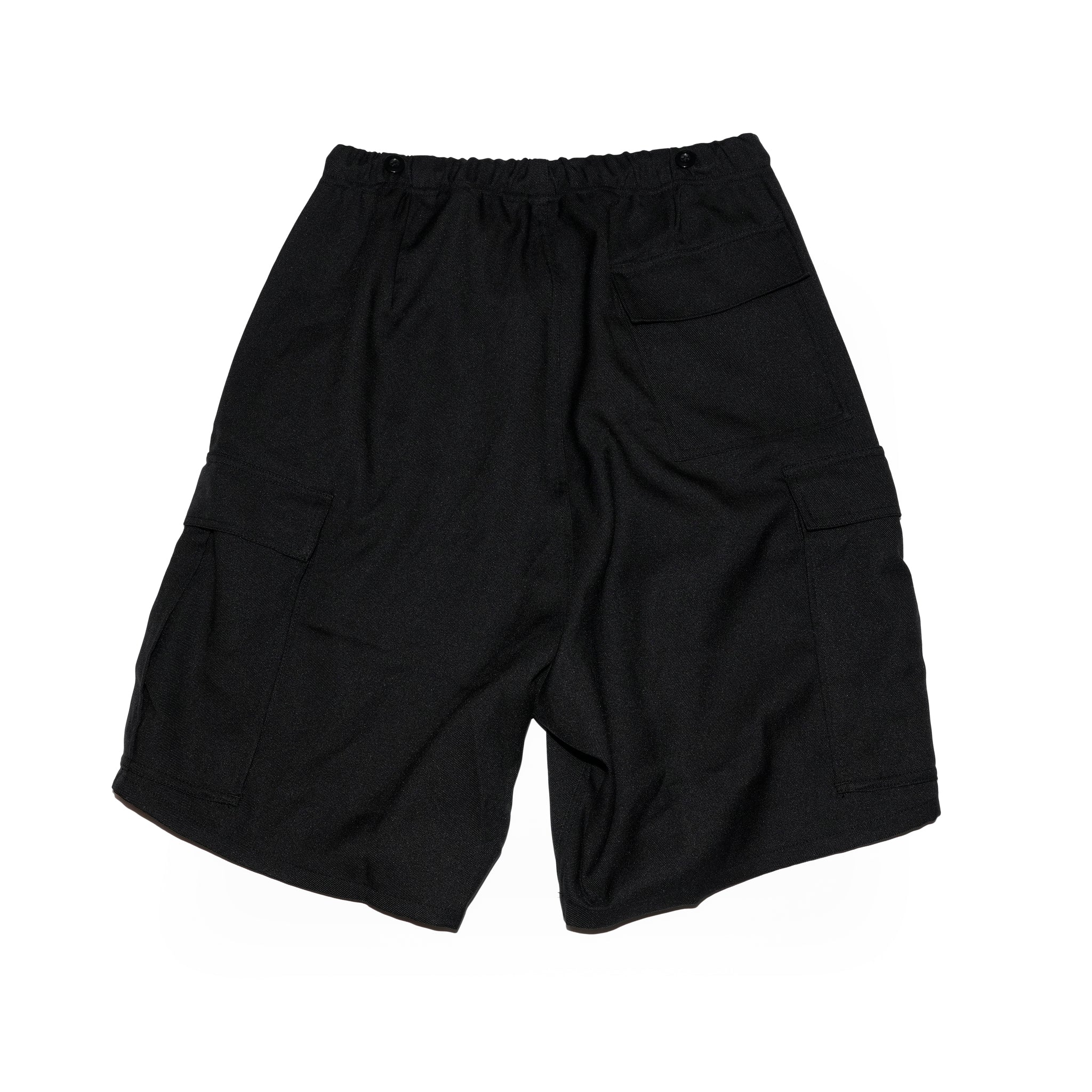 Randy shorts-sta-prest | Easy Trousers Shorts | Color_Black | No_cz-imst-297_black【IMPRESTORE_インプレストア】【archive】