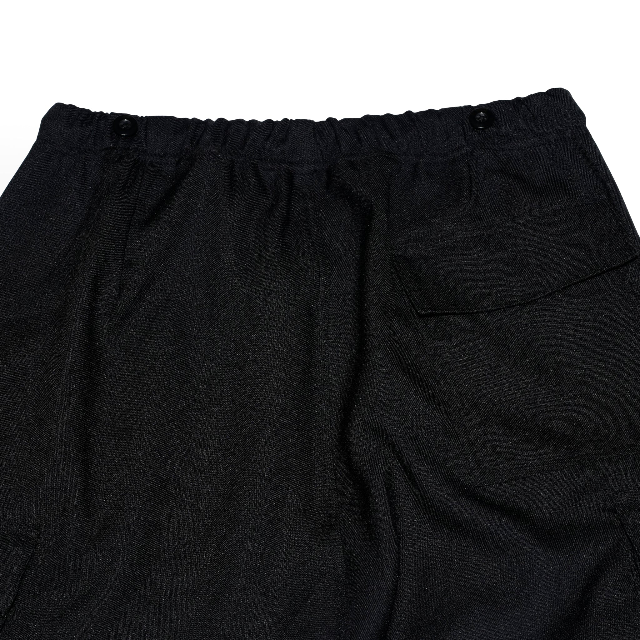 Randy shorts-sta-prest | Easy Trousers Shorts | Color_Black | No_cz-imst-297_black【IMPRESTORE_インプレストア】【archive】