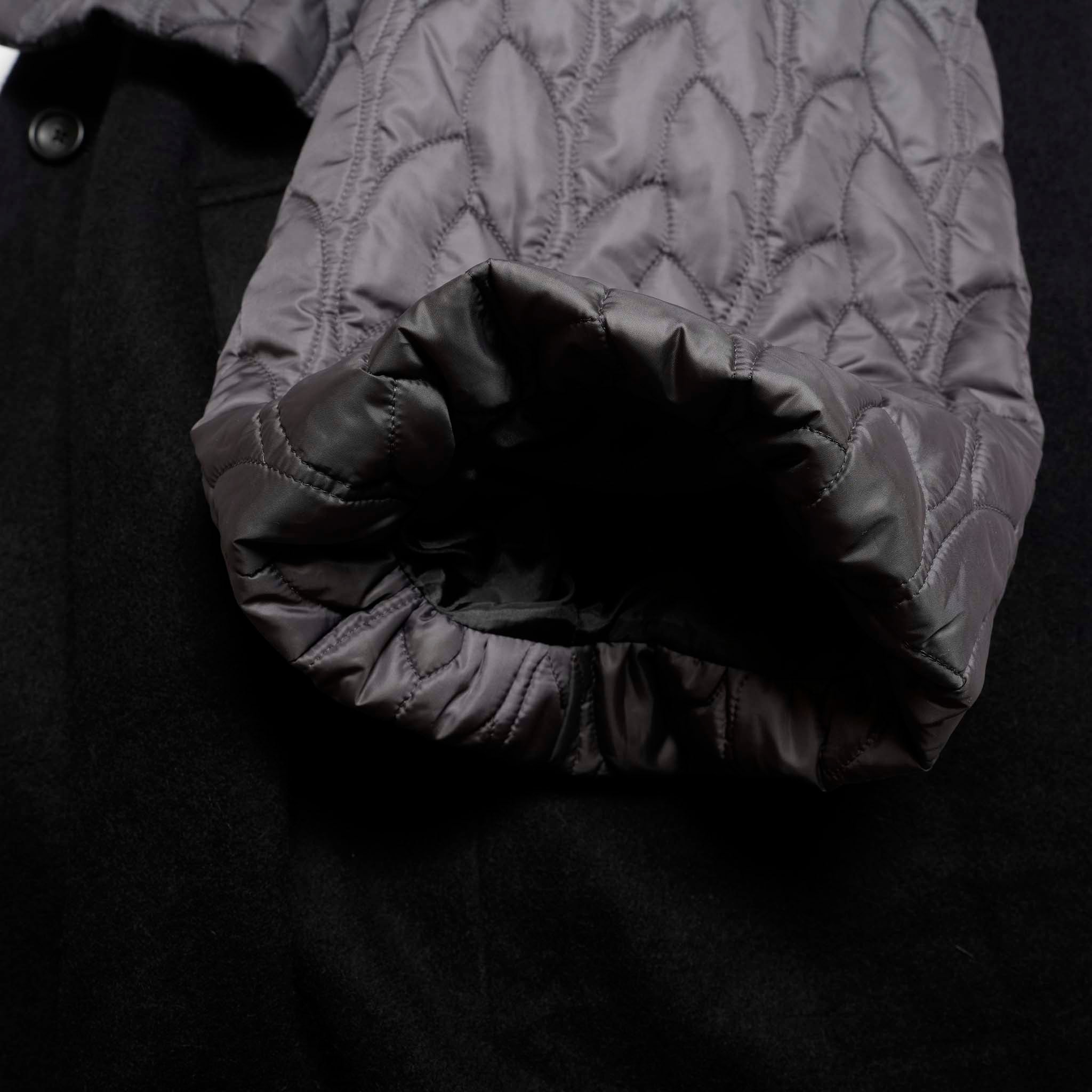 OOPARTS Mix Gawn Coat | Color_Black | No_bsd25aw-01_black【BEDSIDEDRAMA_ベッドサイドドラマ】