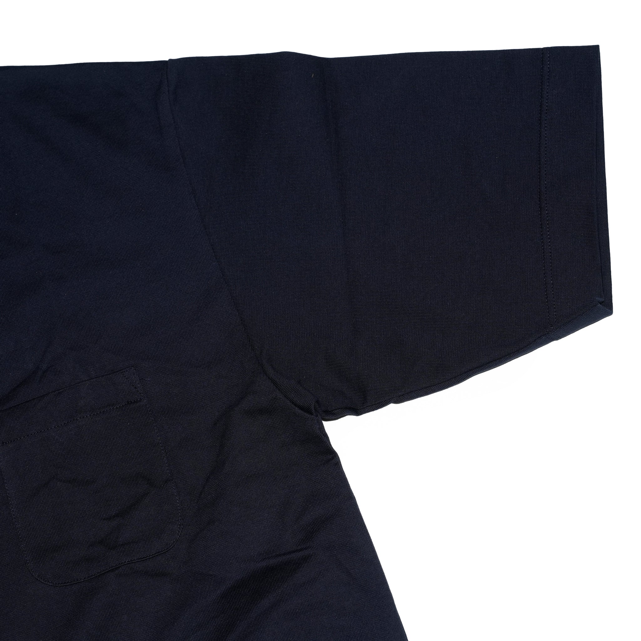 HCPN-02_Navy | AMERICAN CREW NECK PKT T-SHIRT-BALANCIRCULAR | Color:Navy【CATTA SHIRTS_カッタ シャツ】