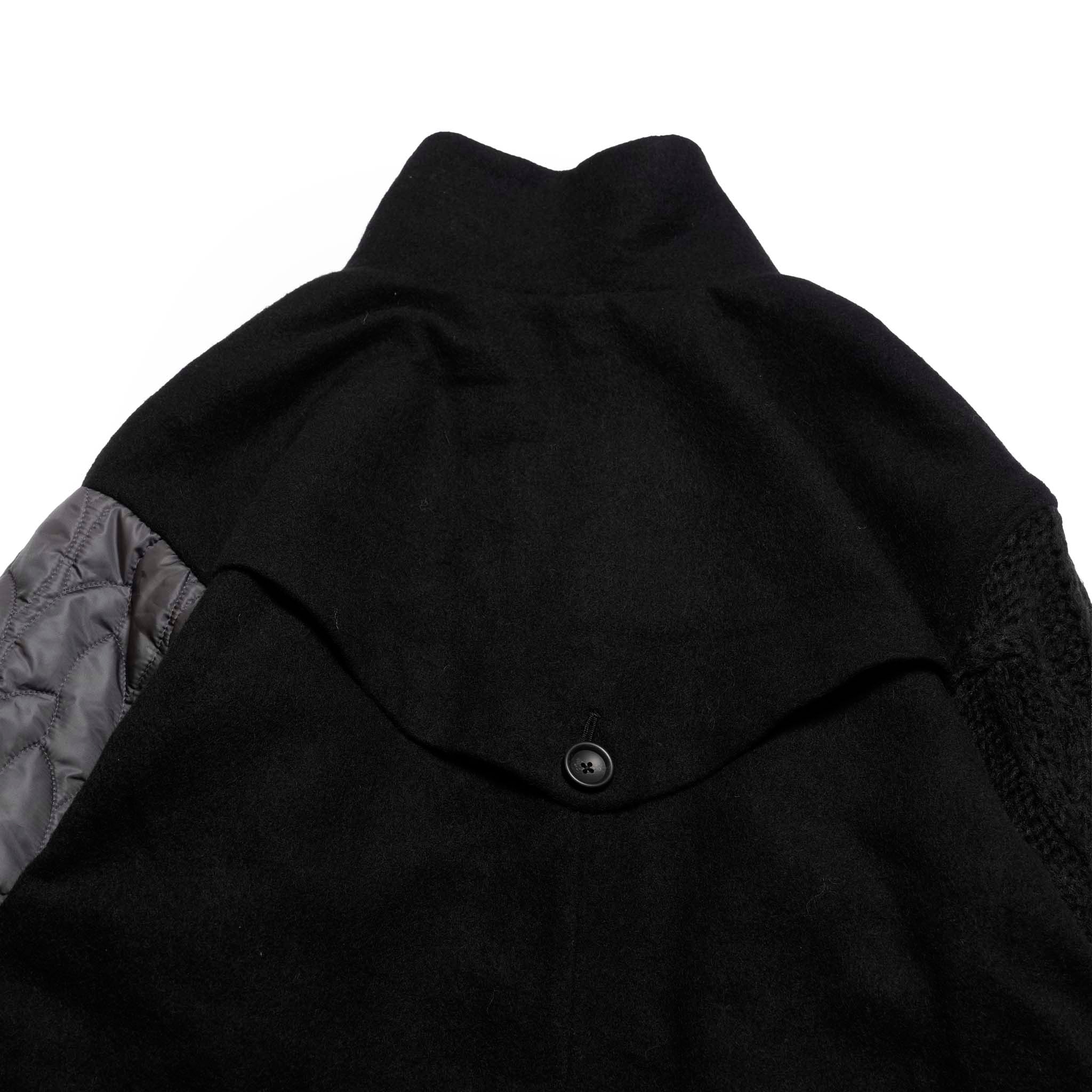 OOPARTS Mix Gawn Coat | Color_Black | No_bsd25aw-01_black【BEDSIDEDRAMA_ベッドサイドドラマ】