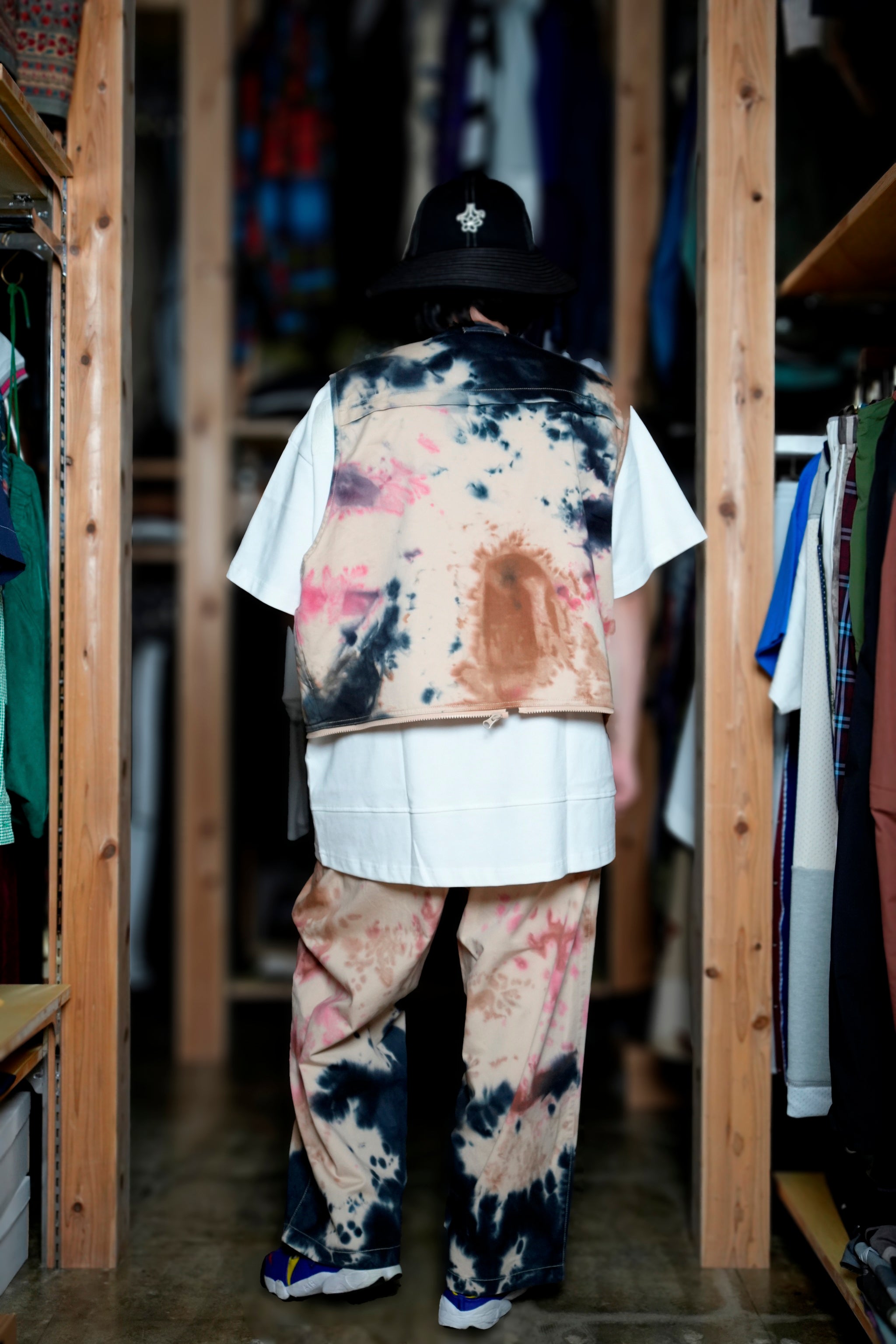 Camouflage Custom Fisher Man Chino Vest カモフラ カスタムフィッシャーマン チノベスト – Camo | Size:Short | AMBERGLEAM