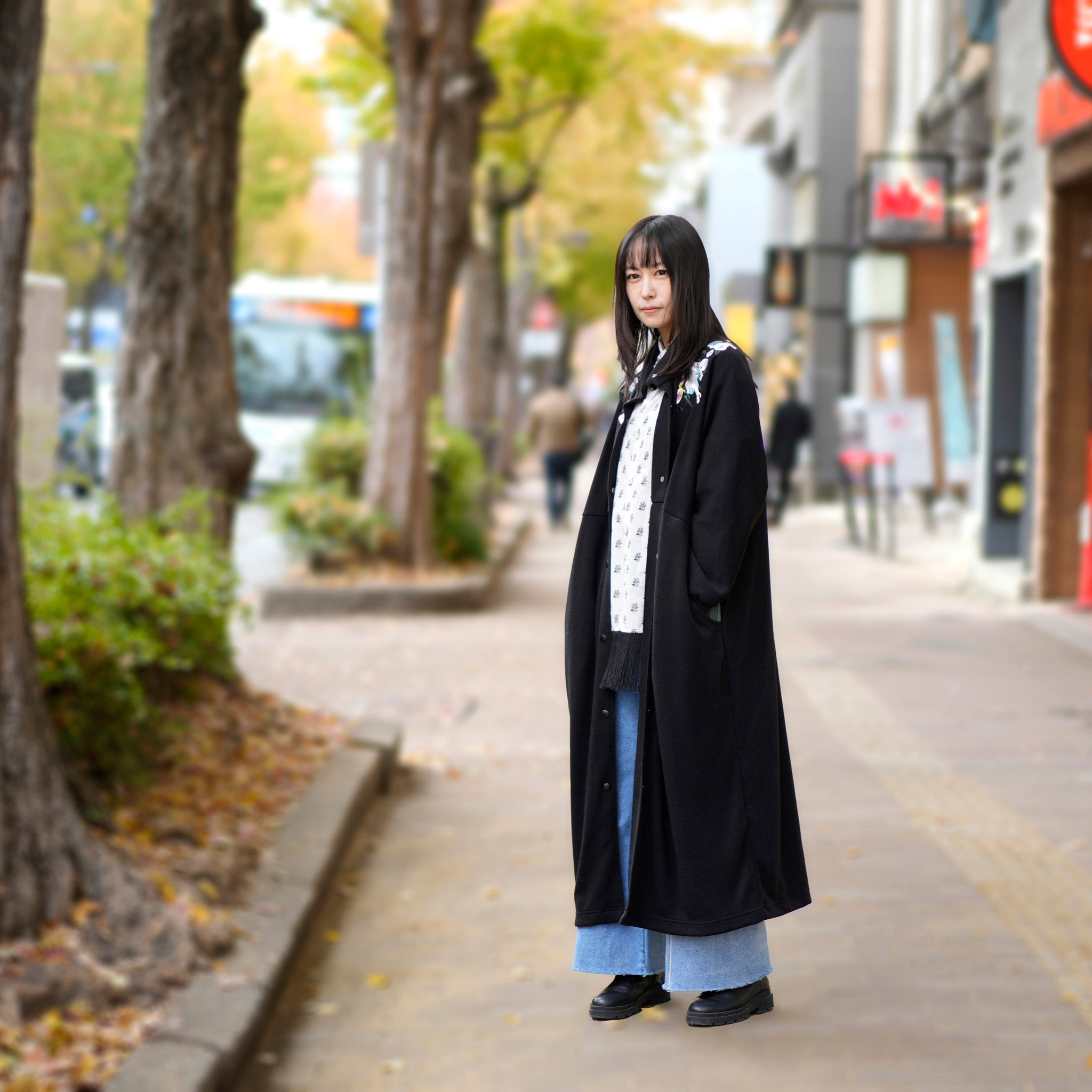 BSD24AW-19_BLACK | Lei Coadigan | Color:Black【BEDSIDEDRAMA_ベッドサイドドラマ】【archive】