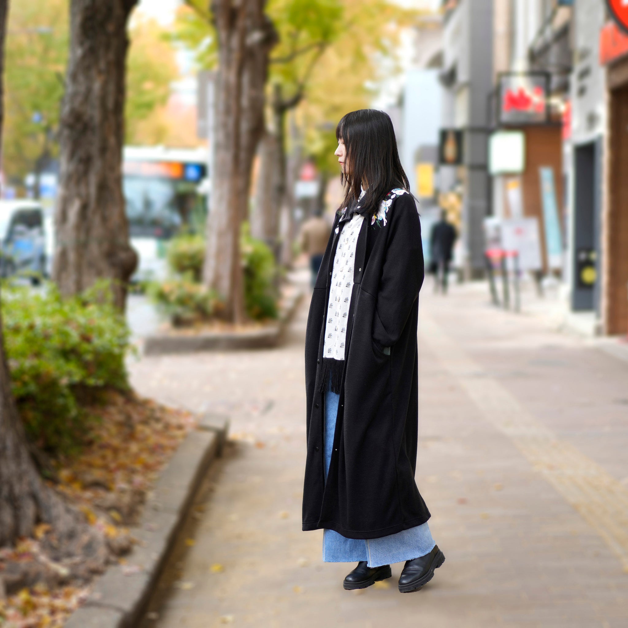 BSD24AW-19_BLACK | Lei Coadigan | Color:Black【BEDSIDEDRAMA_ベッドサイドドラマ】【archive】