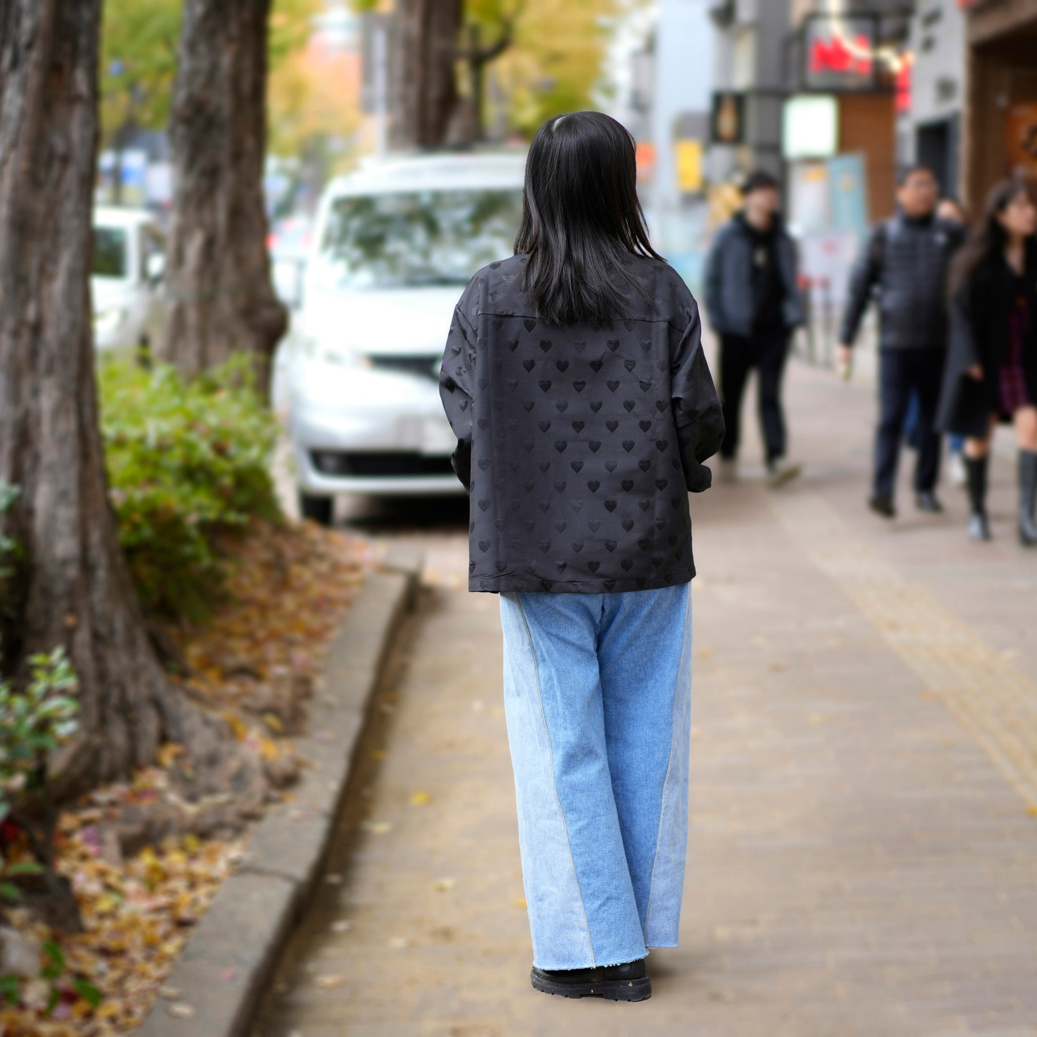 31SM00BLM117BLK | Roy Jacquard Shirt | Color:Black【SISTER JANE_シスタージェーン】