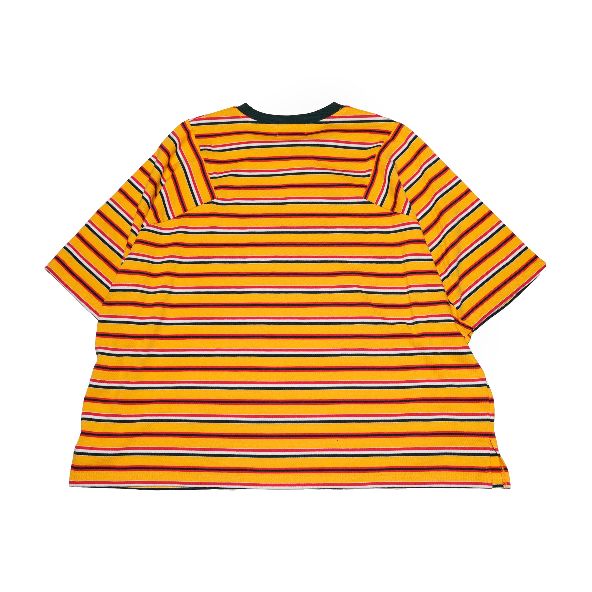 Border Panel Daily T-Shirt | Color:Yellow【AMBERGLEAM_アンバーグリーム】| 1297151411_y