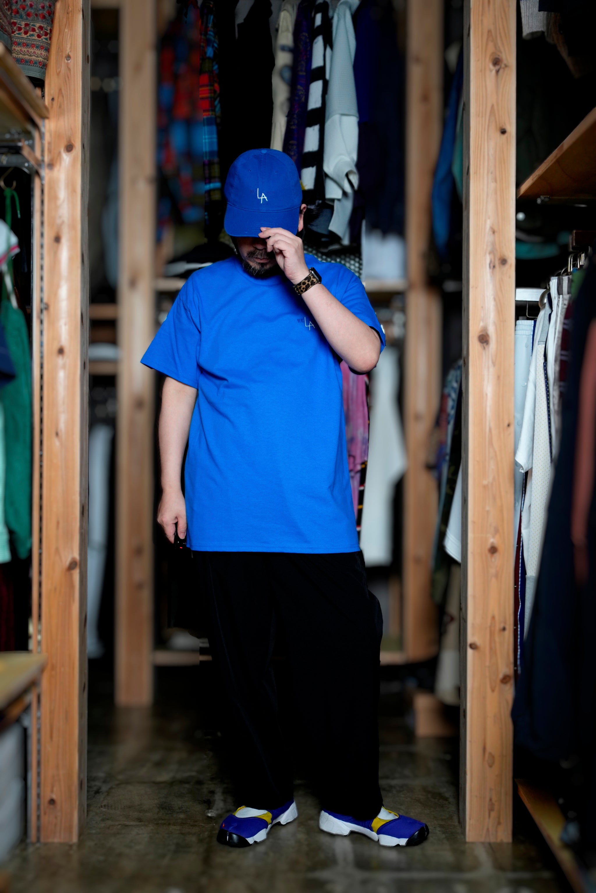 RELAX FIT №129 reLAxfit Cap | Color:ドジャーブルー/ブラック【RELAX FIT_リラックスフィット】【archive】
