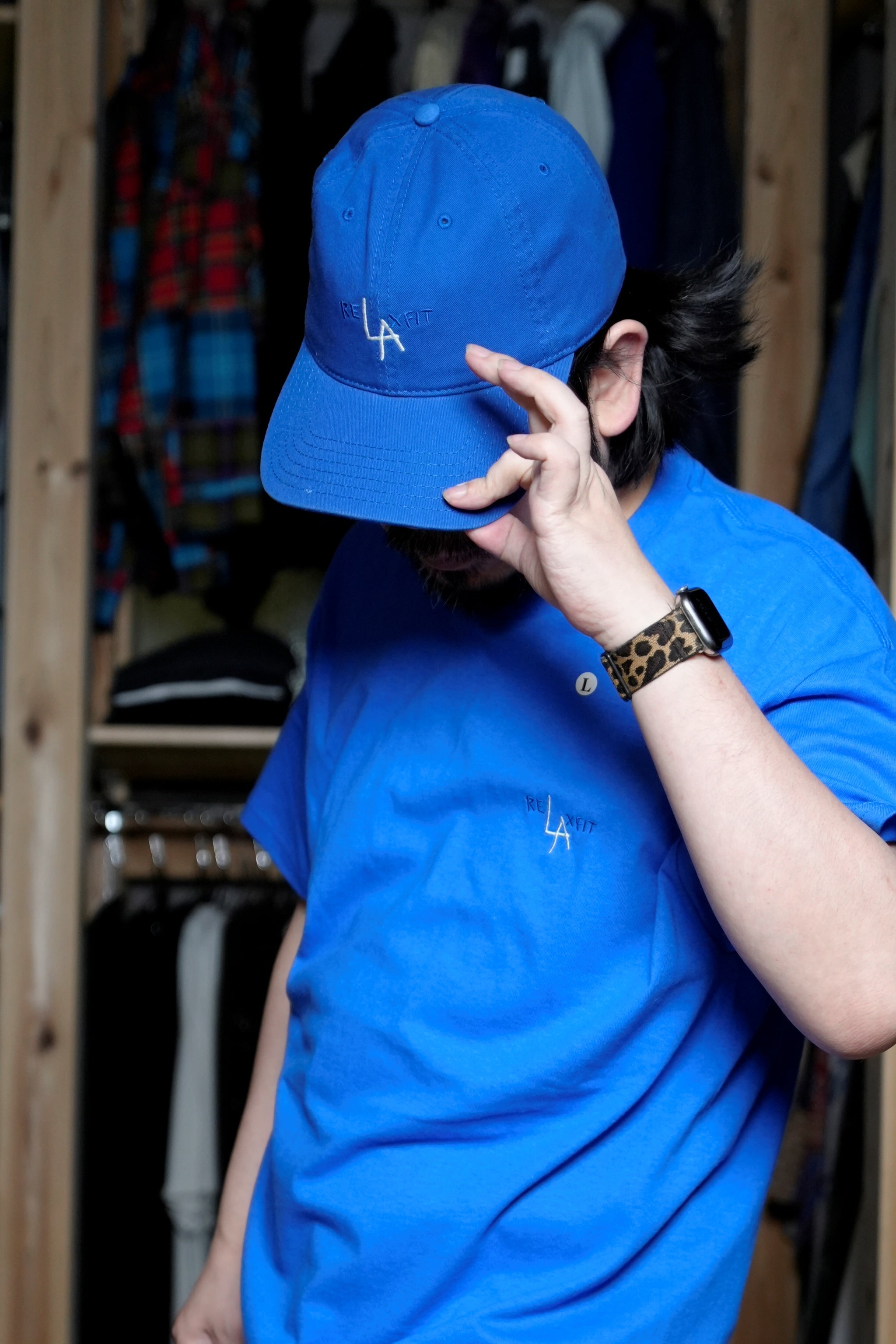 RELAX FIT №129 reLAxfit Cap | Color:ドジャーブルー/ブラック【RELAX FIT_リラックスフィット】【archive】