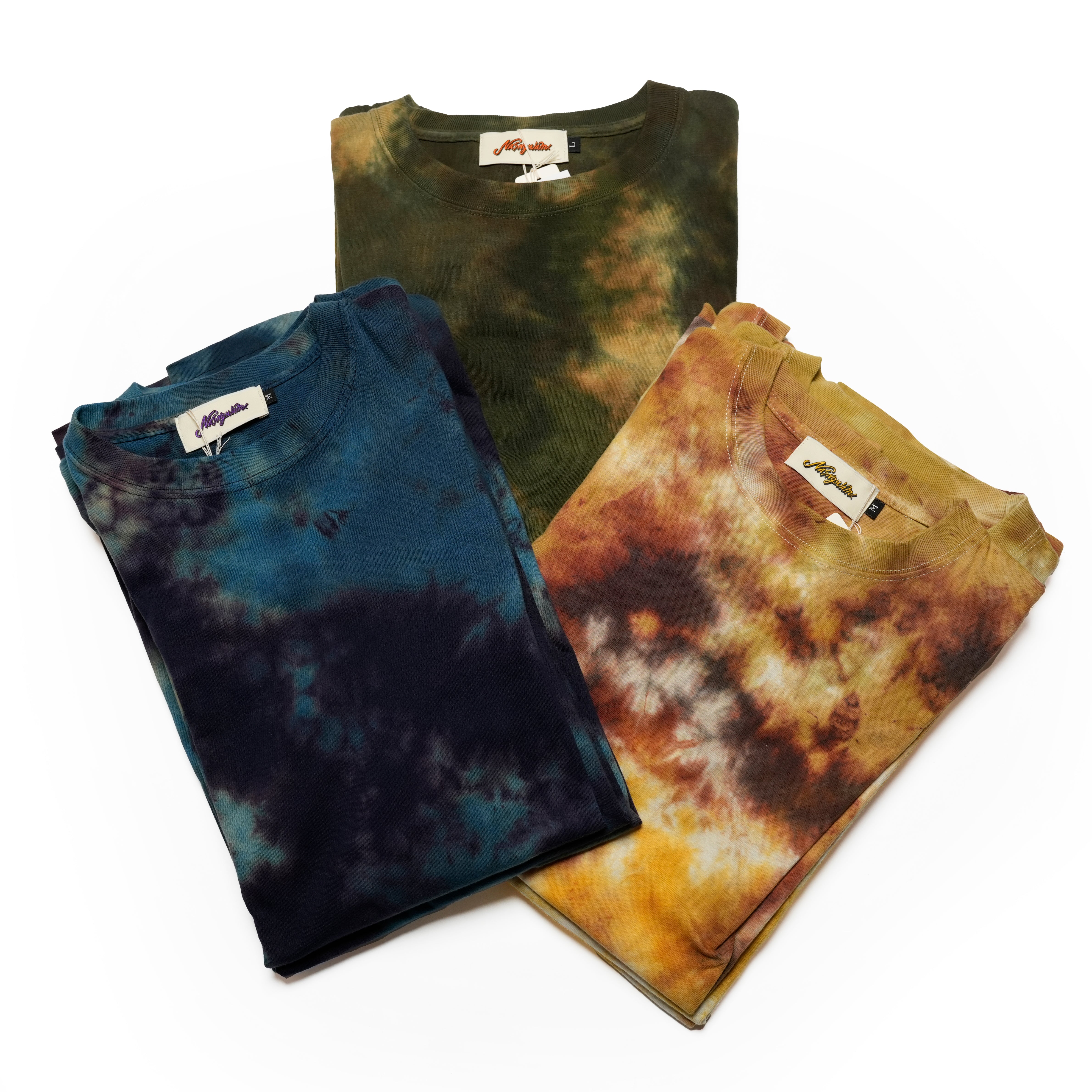 JC2488909 | SWAMP TEE | Color:Navy/Yellow/Olive【NASNGWAM_ナスングワム】【JAVARA】