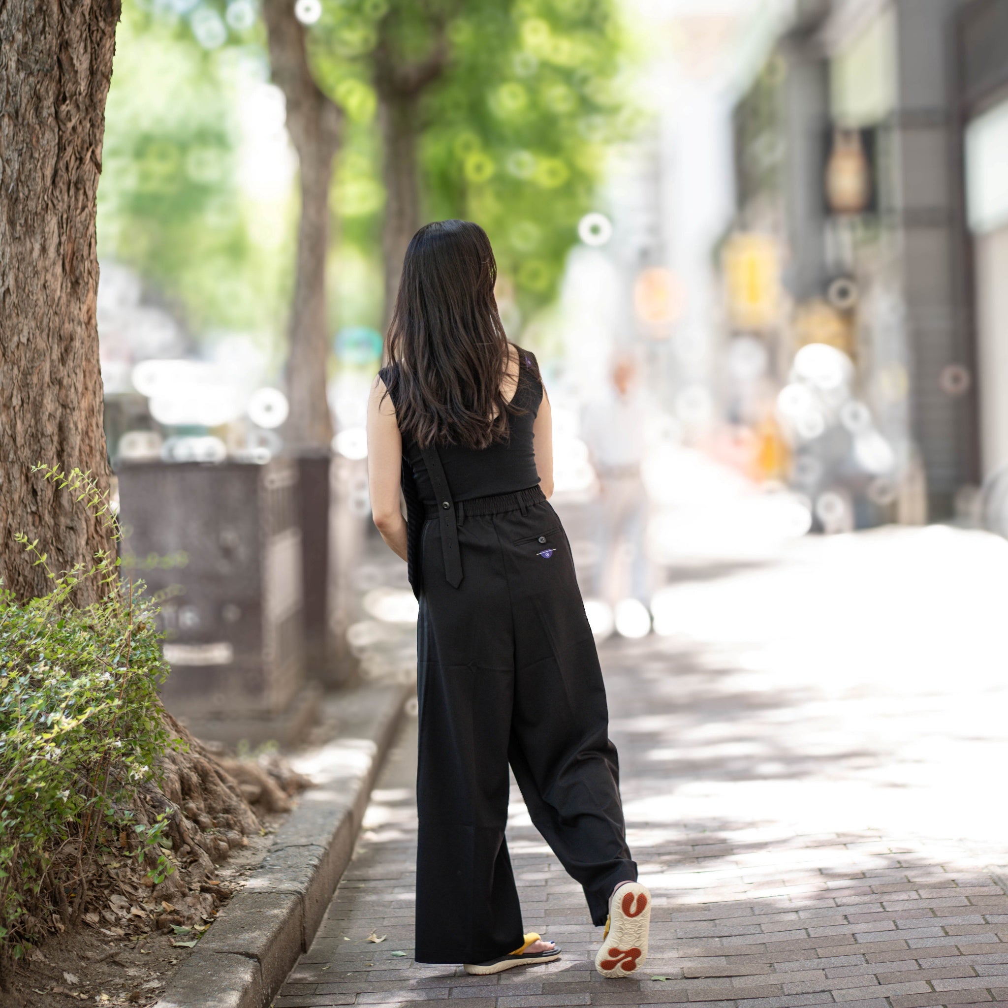 SeRE:ASAP tank top -BLACK | SeRE:FYI tee -BLACK 【SEIVSON_セイブソン】