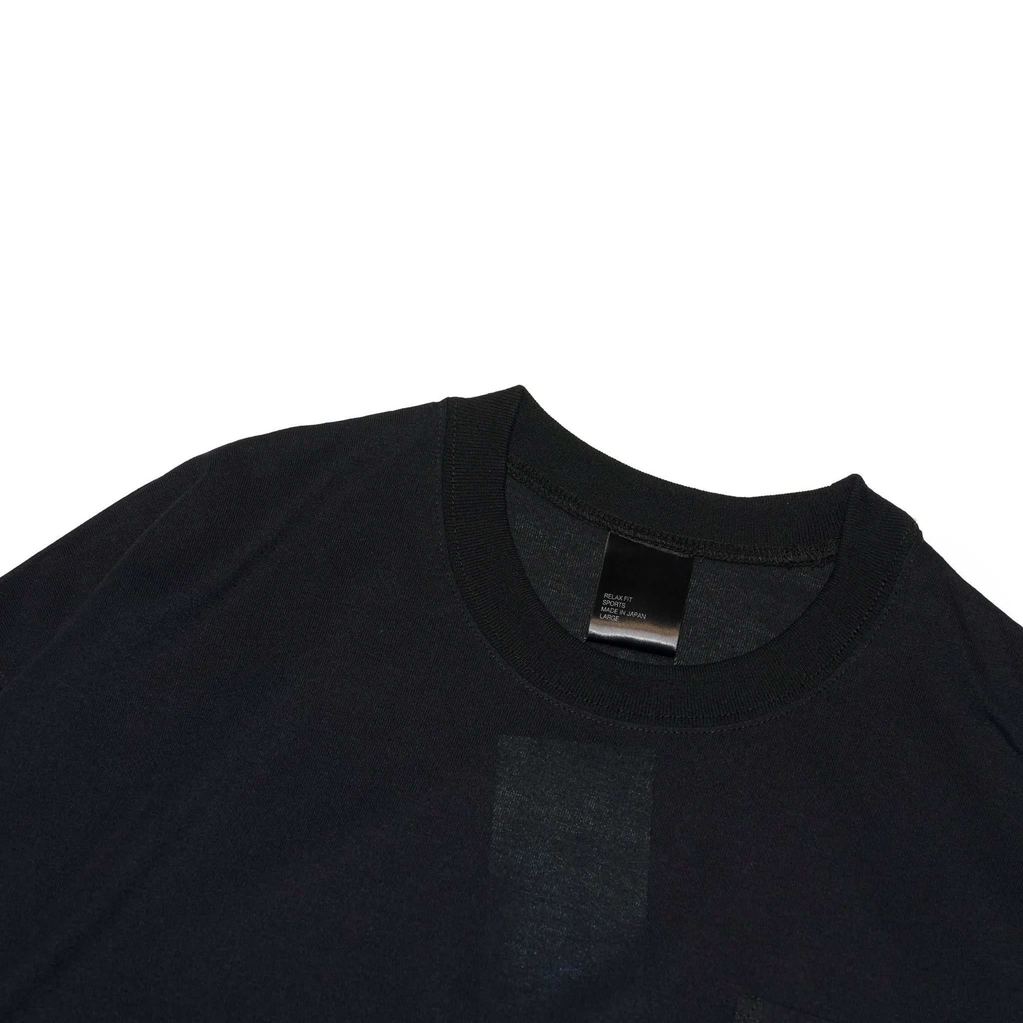 №138 smoketone trycool Pocket L/S – Black | RELAX FIT SPORTS