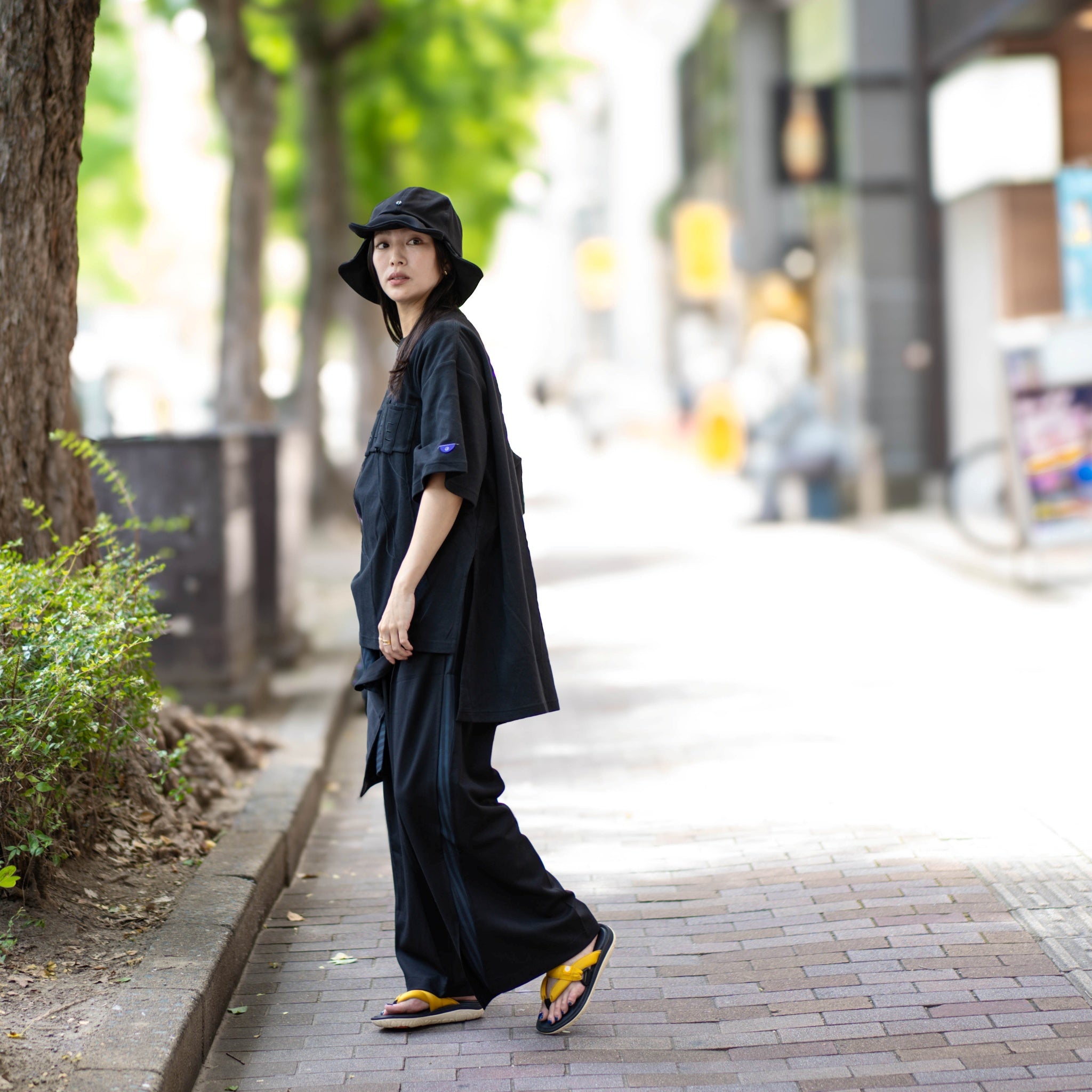 SNS24-RE-T02 | SeRE:FYI tee -BLACK 【SEIVSON_セイブソン】