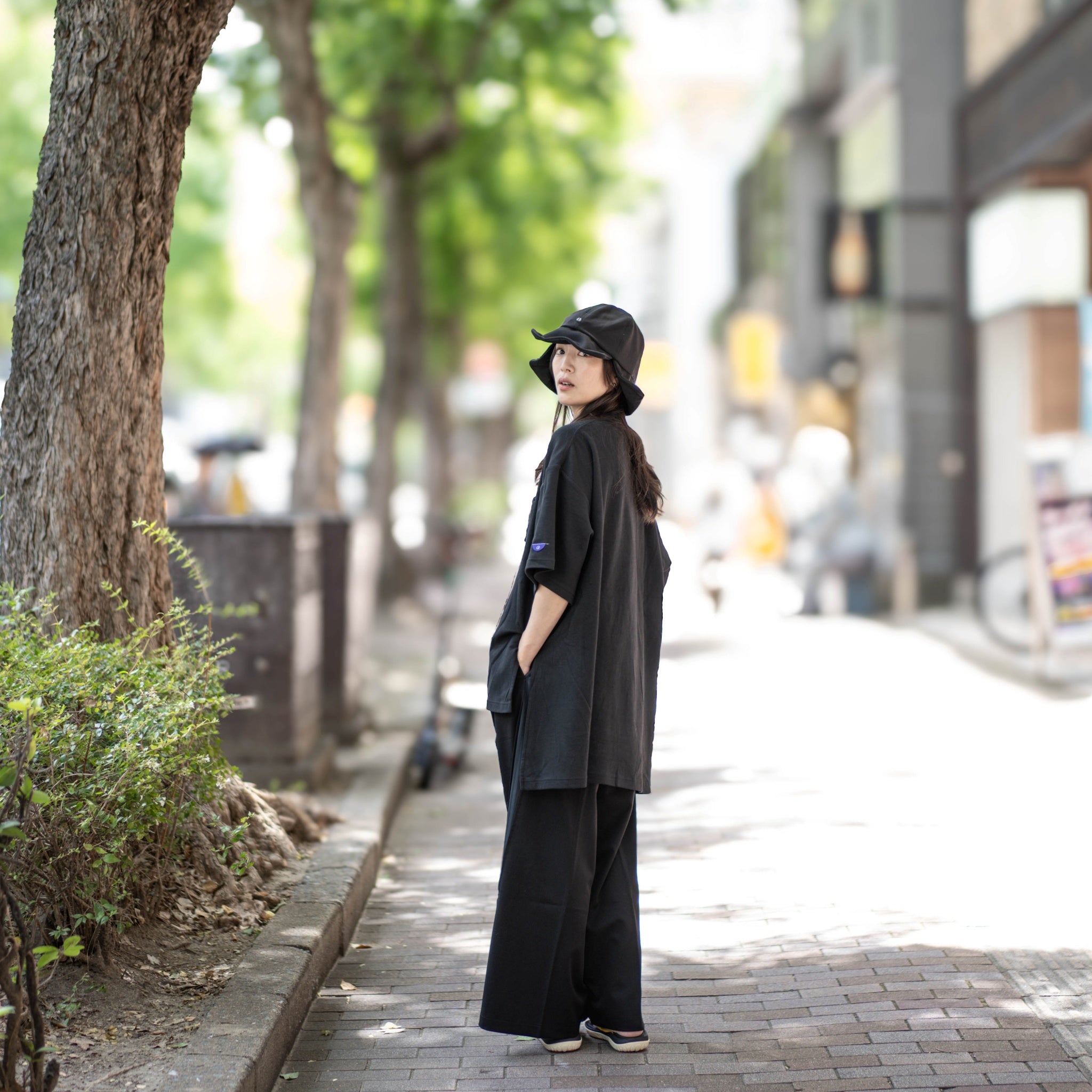 SNS24-RE-T02 | SeRE:FYI tee -BLACK 【SEIVSON_セイブソン】