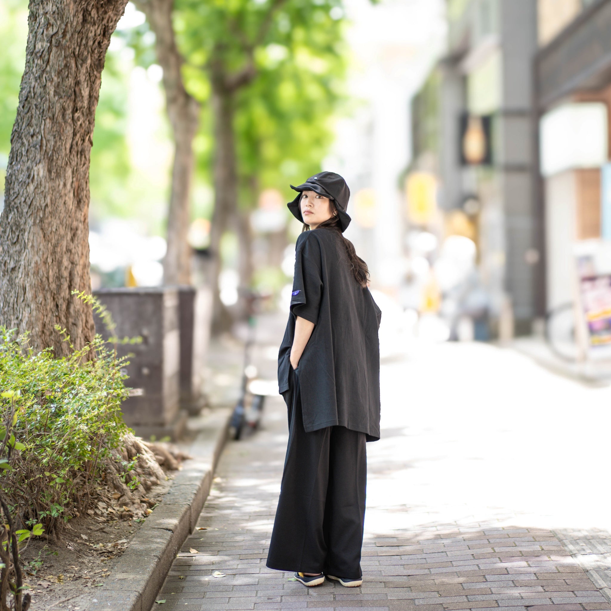 SNS24-RE-T02 | SeRE:FYI tee -BLACK 【SEIVSON_セイブソン】