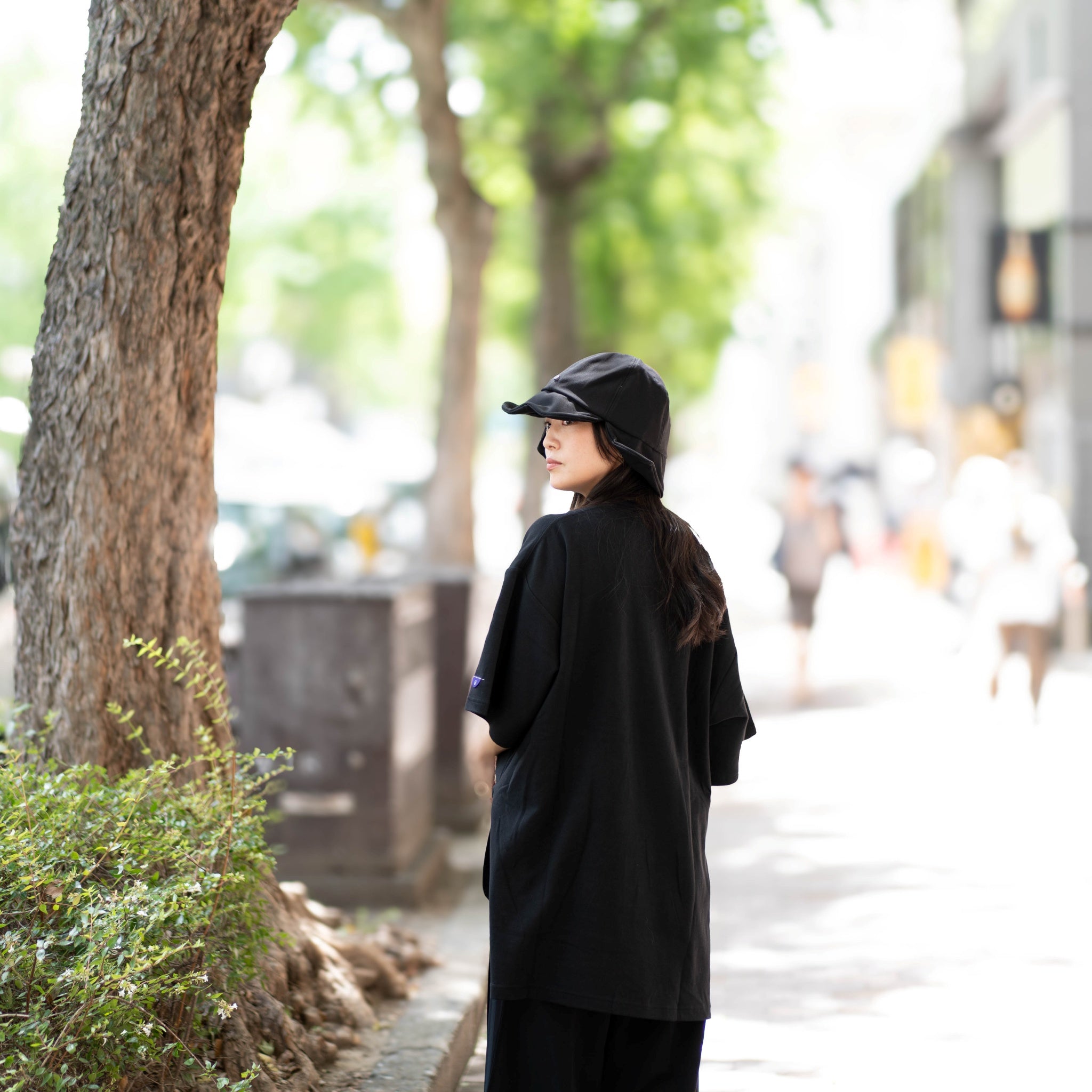 SNS24-RE-ACC01 | SeRE:RSVP hat -BLACK【SEIVSON_セイブソン】【archive】