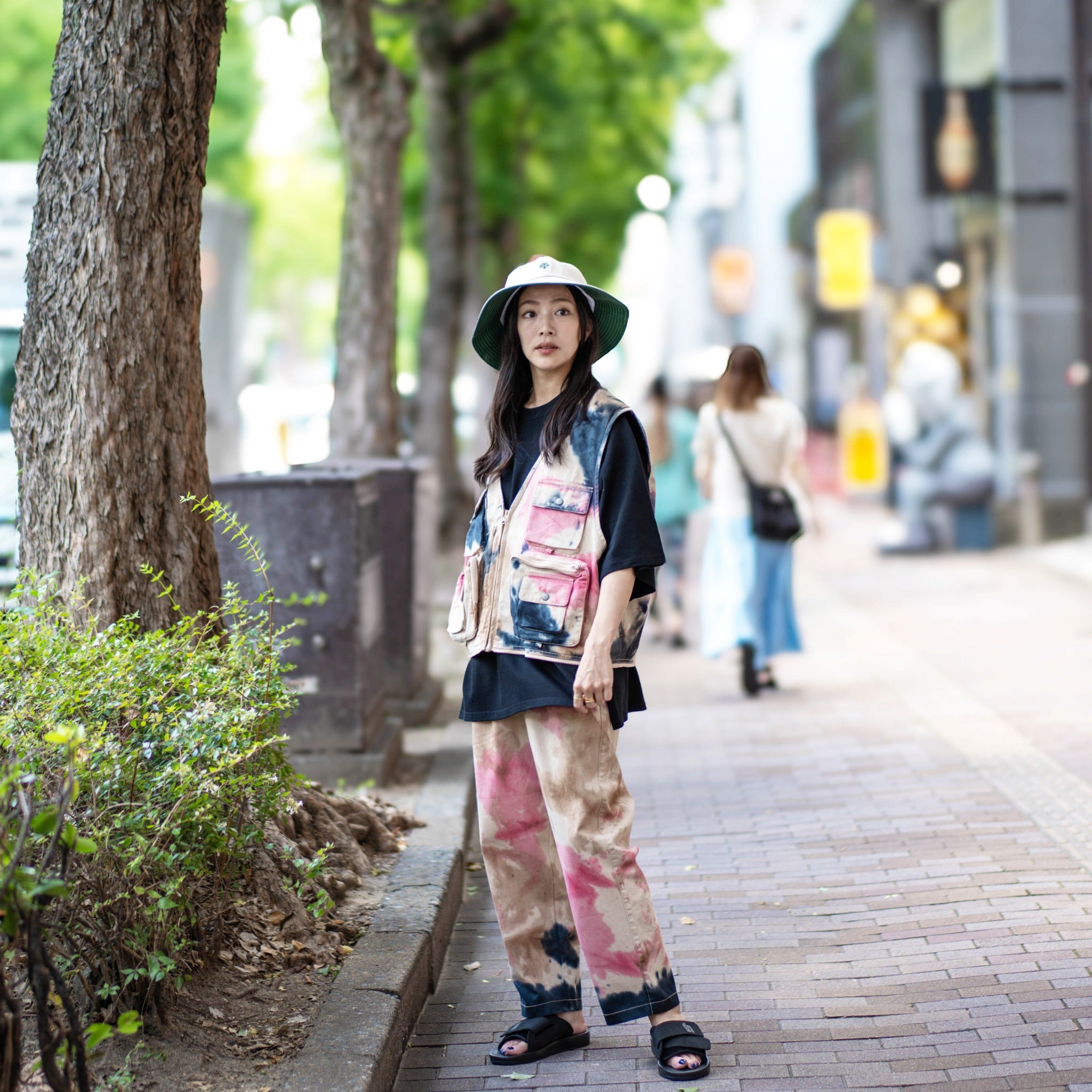 Camouflage Custom Fisher Man Chino Vest カモフラ カスタムフィッシャーマン チノベスト – Camo | Size:Short | AMBERGLEAM