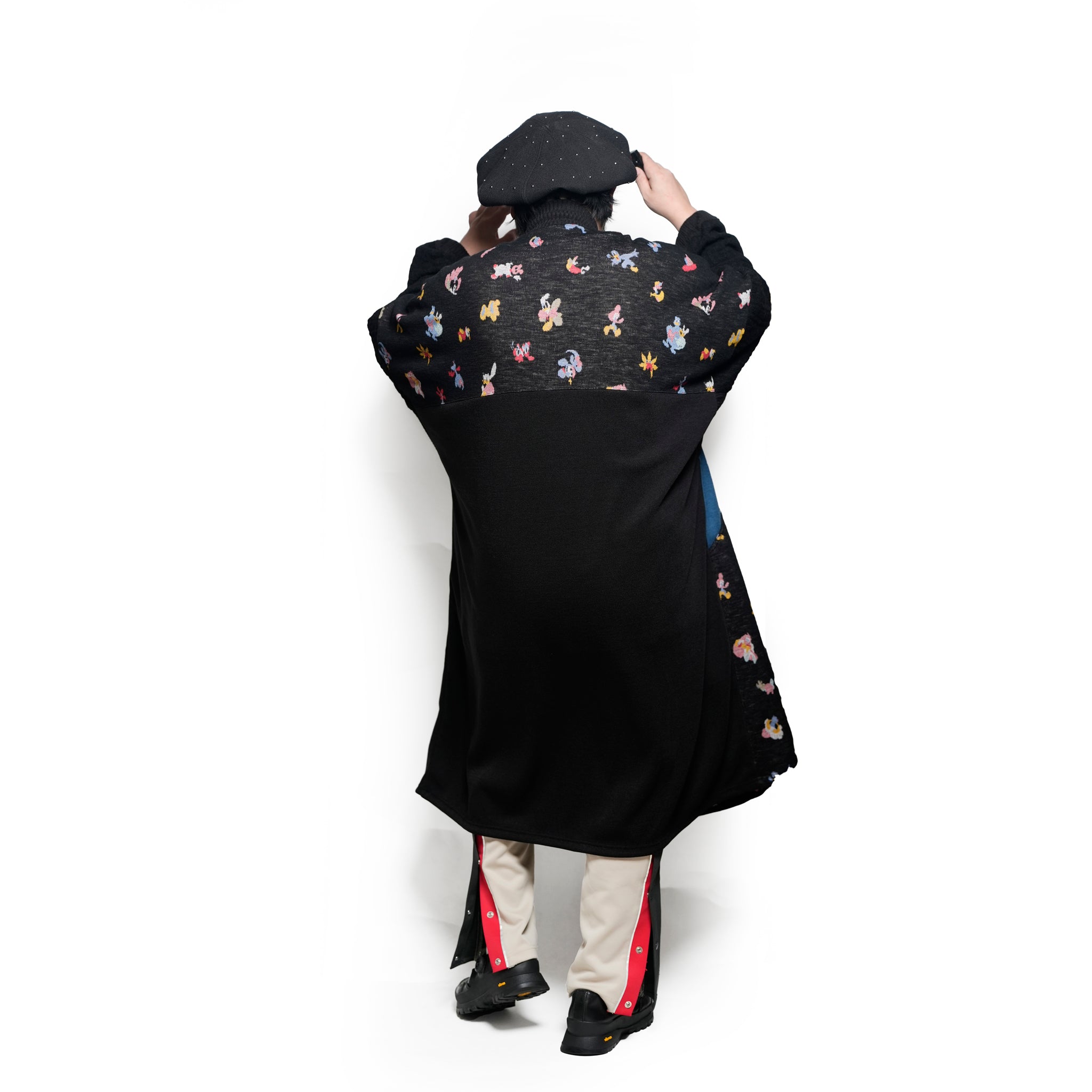 Origin Jacquard Mix Gawn | Color_Melt Bk | No_bsd25aw-10_melt bk【BEDSIDEDRAMA_ベッドサイドドラマ】