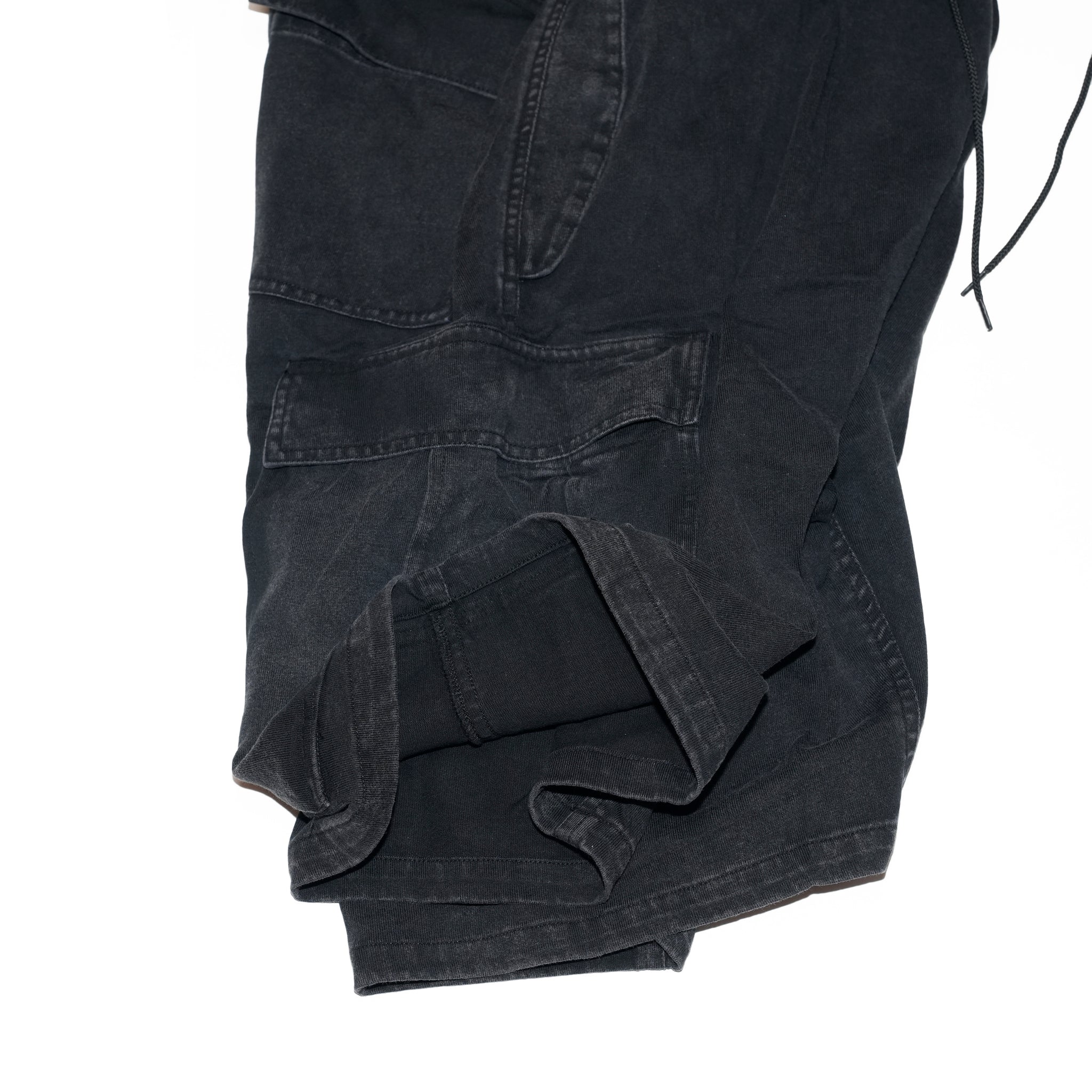 Randy shorts t-cloth V.D | Easy Trousers Shorts | Color_Faded Black | No_cz-imst-293_faded black【IMPRESTORE_インプレストア】【archive】