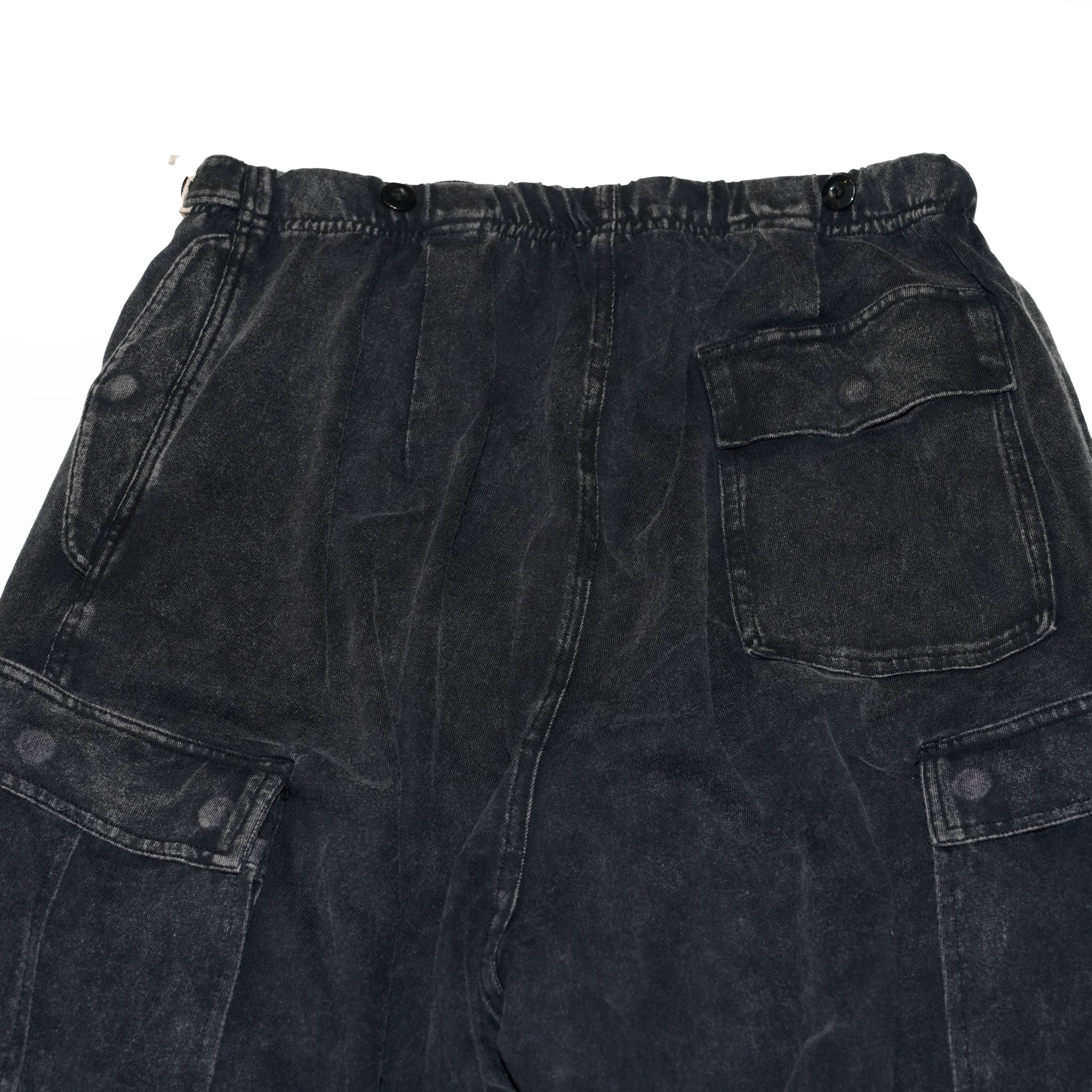 Randy shorts t-cloth V.D | Easy Trousers Shorts | Color_Faded Black | No_cz-imst-293_faded black【IMPRESTORE_インプレストア】【archive】