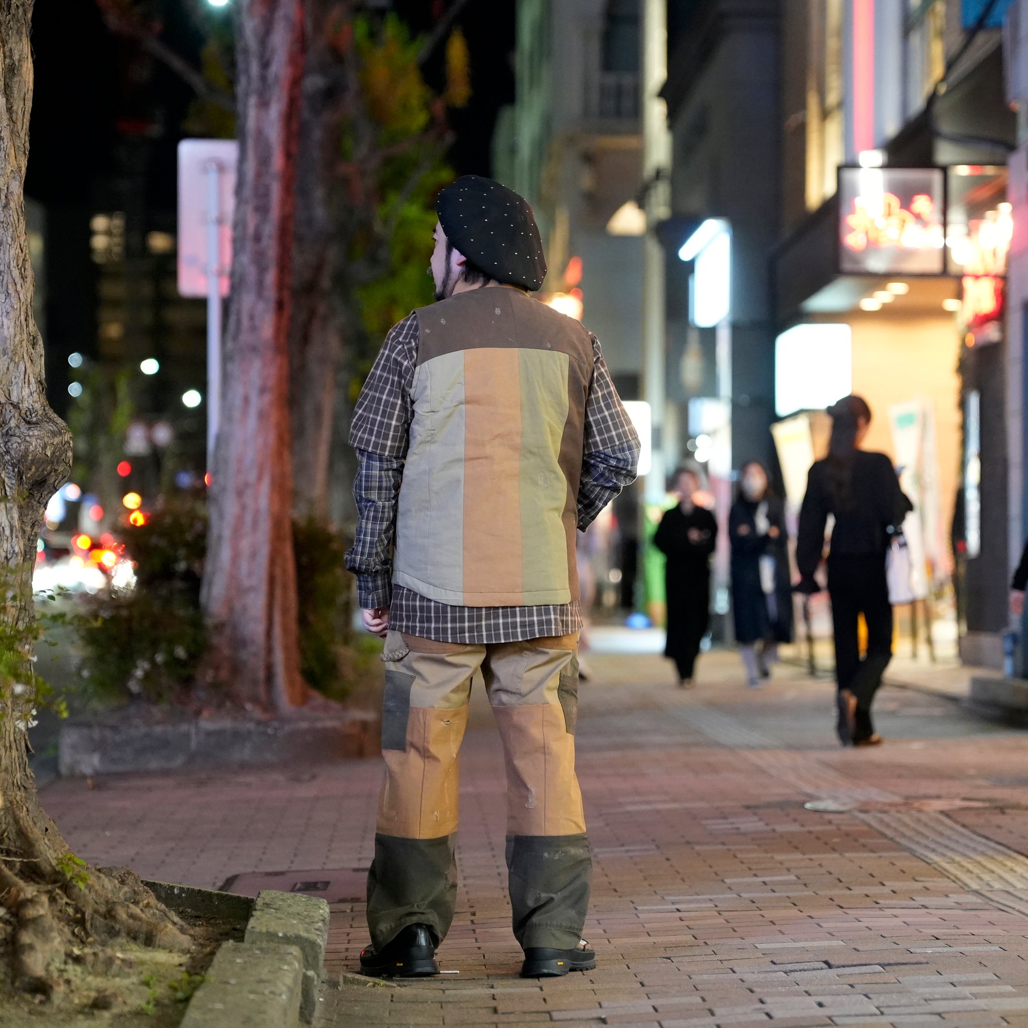 FACTORY VEST | Color_BROWN | No_RV0759702【NASNGWAM_ナスングワム】