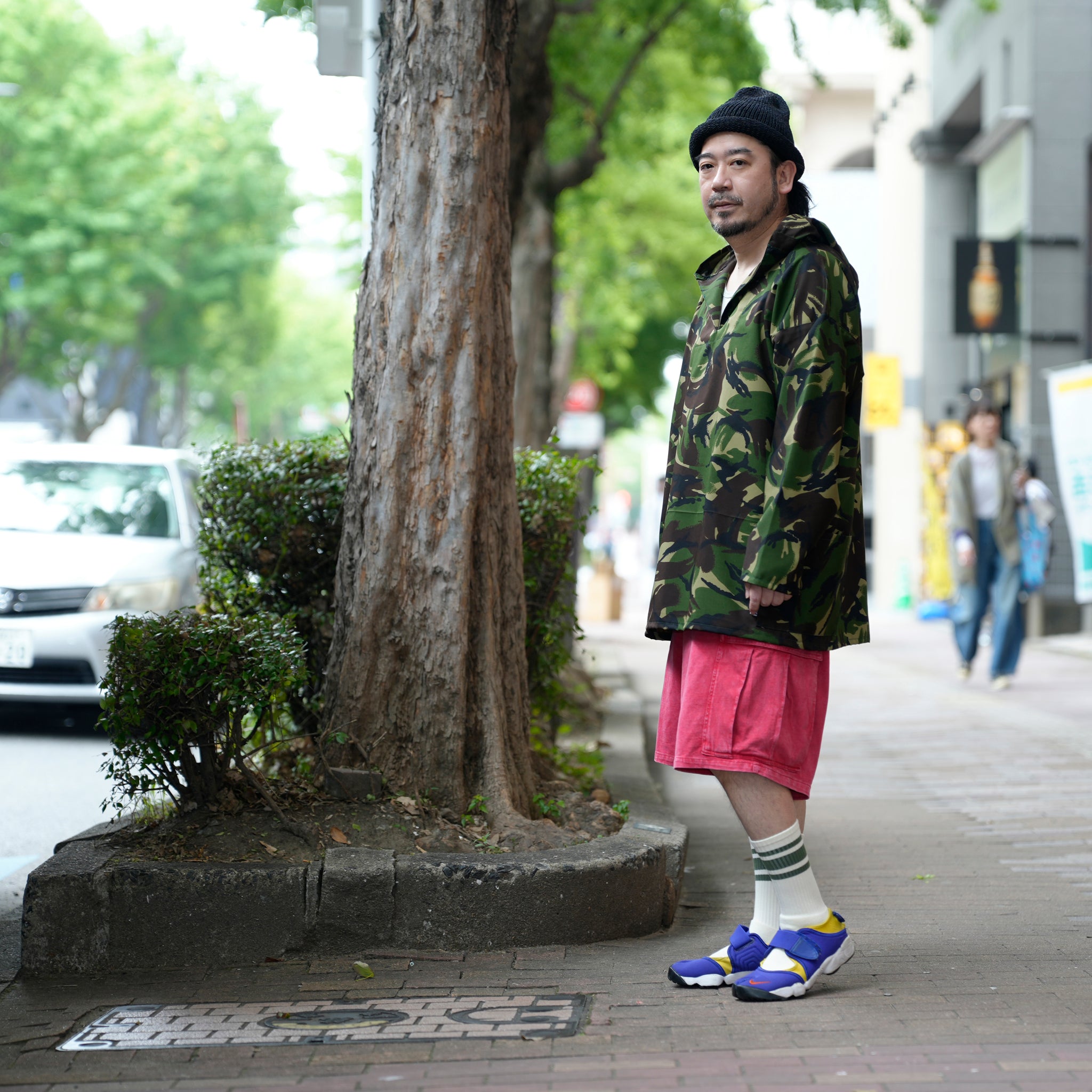 Hood Smocks Side POcket_Nato Camo | Hood Smocks Sise Pk | Color:Nato Camo【NEWLYN SMOCK】
