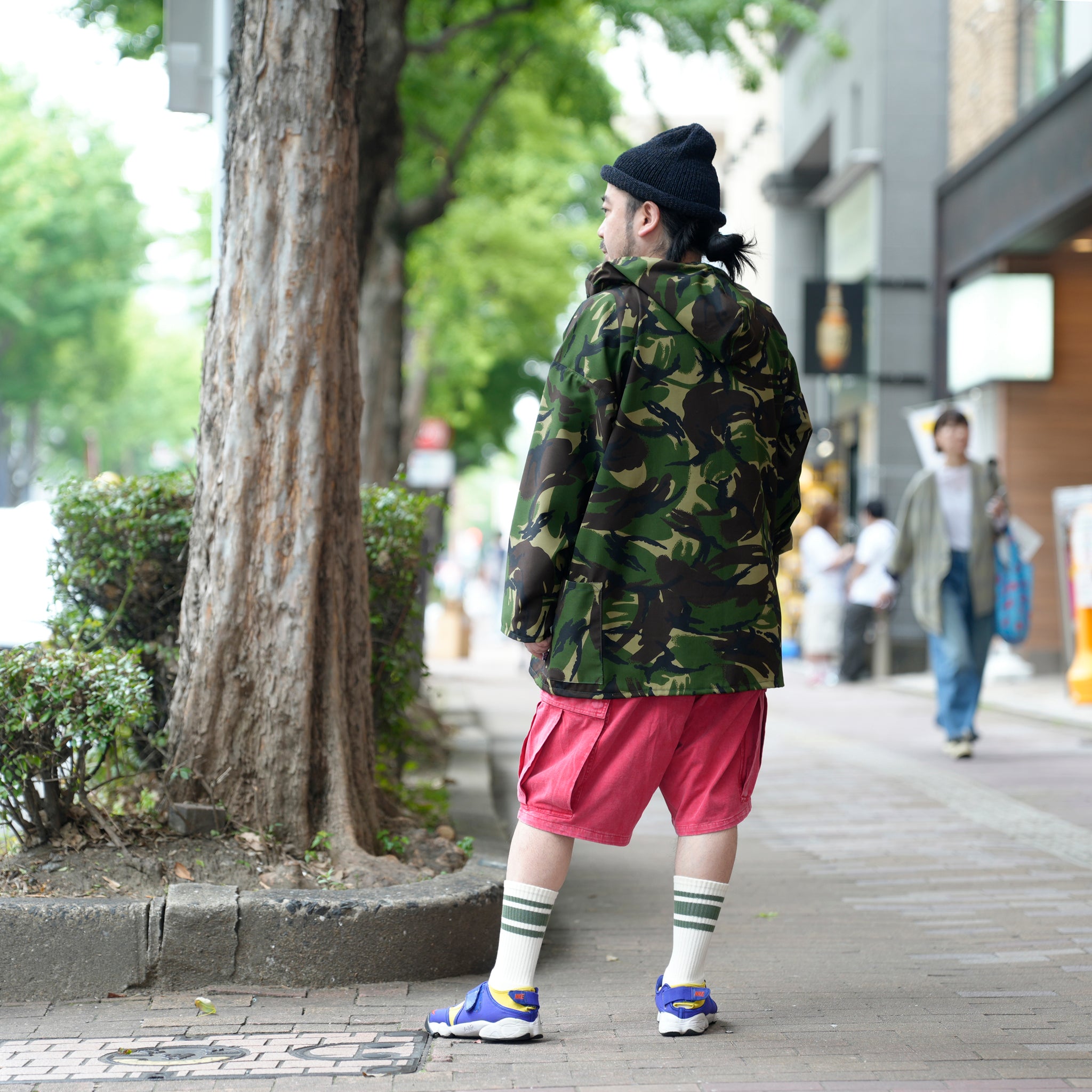 Hood Smocks Side POcket_Nato Camo | Hood Smocks Sise Pk | Color:Nato Camo【NEWLYN SMOCK】
