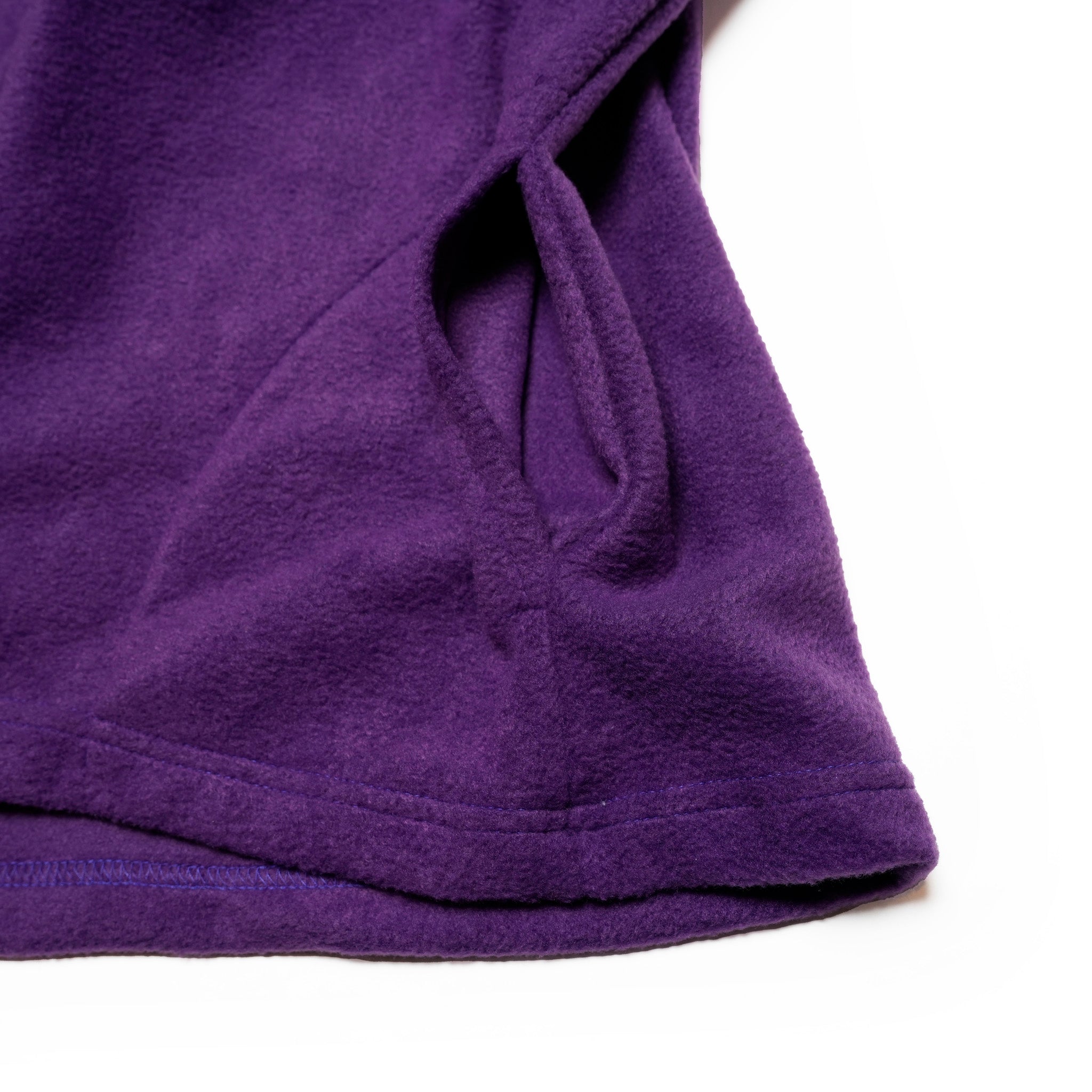 F01A | Fleece Zip Vest | Color:Leopard/Pruple【SPRING MOUNTAIN_スプリングマウンテン】